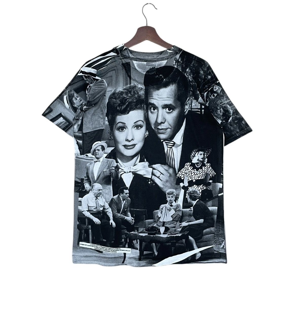 Vintage Vintage Movie I Love Lucy Fullprint T-shirt 1990s Size US L / EU 52-54 / 3 - 2 Thumbnail