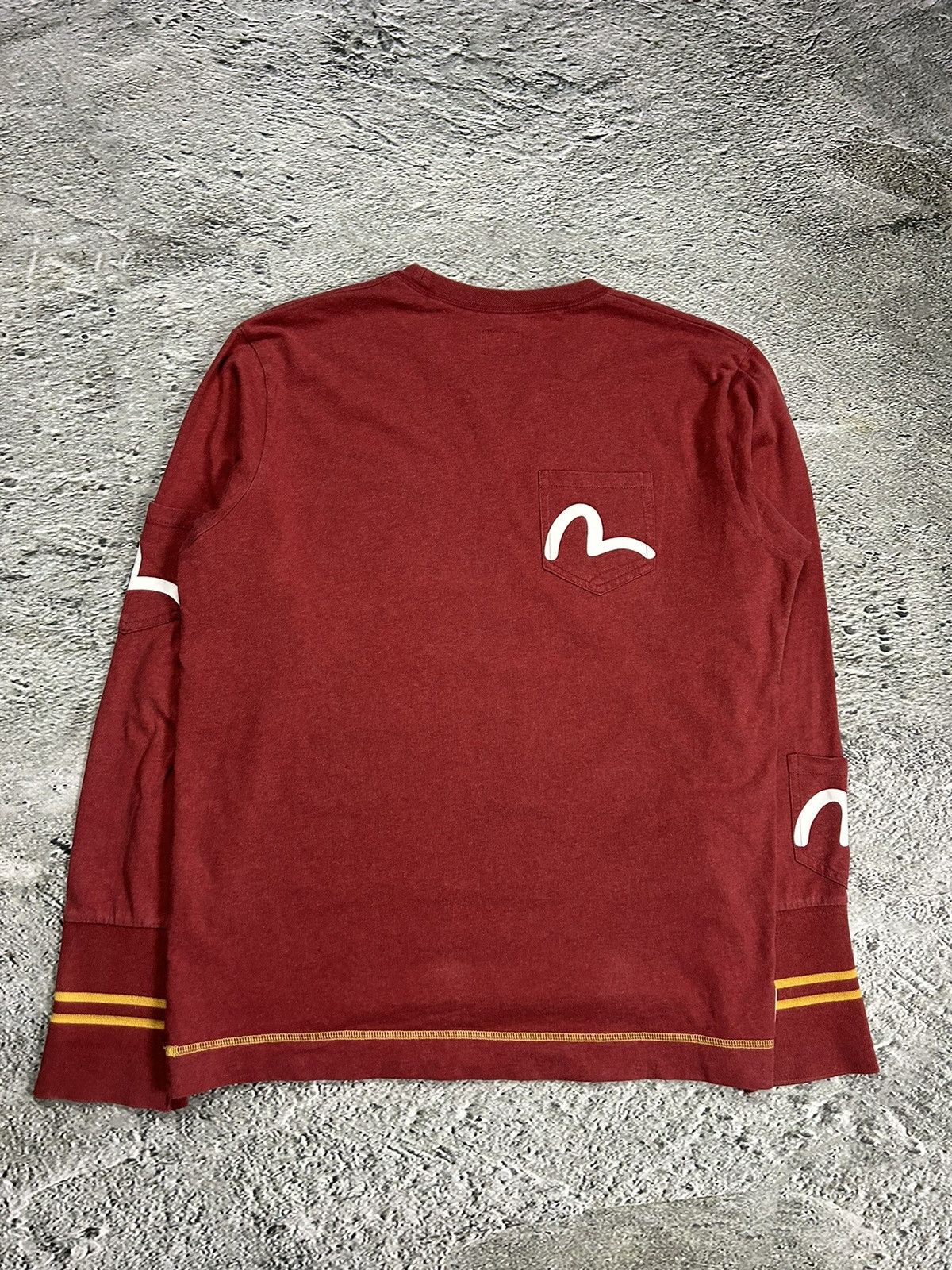 Evisu Evisu vintage multi pocket long sleeve seagull red Size US L / EU 52-54 / 3 - 9 Thumbnail