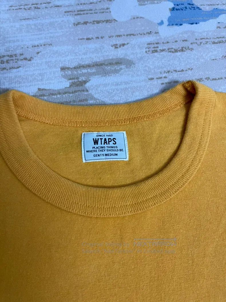 Wtaps Wtaps Yellow T-shirt Size US M / EU 48-50 / 2 - 5 Thumbnail