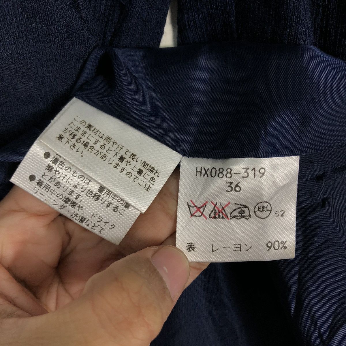 Designer × Yves Saint Laurent 📌Vintage Yves Saint Laurent Dress Rich Blue Size XS / US 0-2 / IT 36-38 - 20 Thumbnail