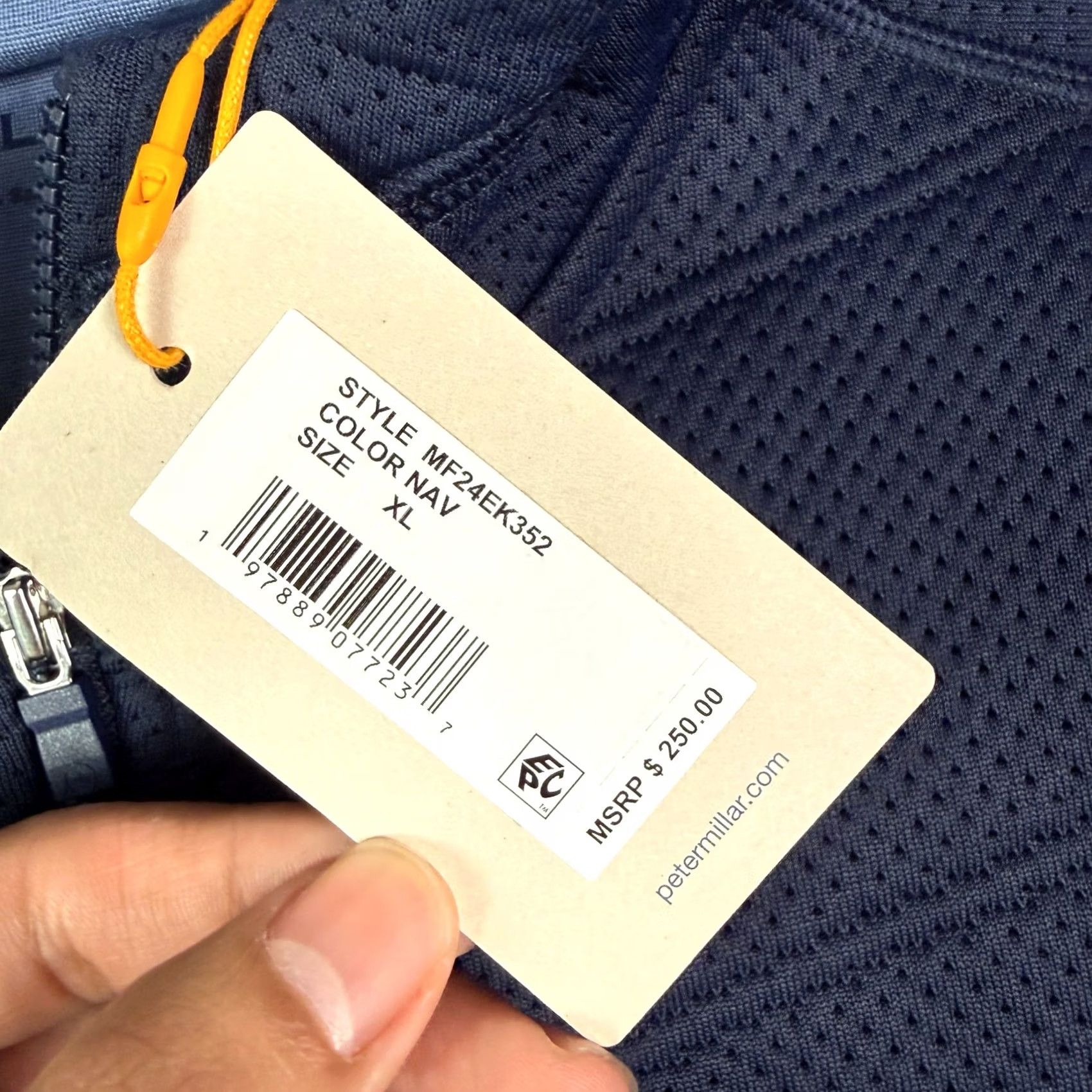 Peter Millar VINTAGE? No. Size US XL / EU 56 / 4 - 3 Thumbnail
