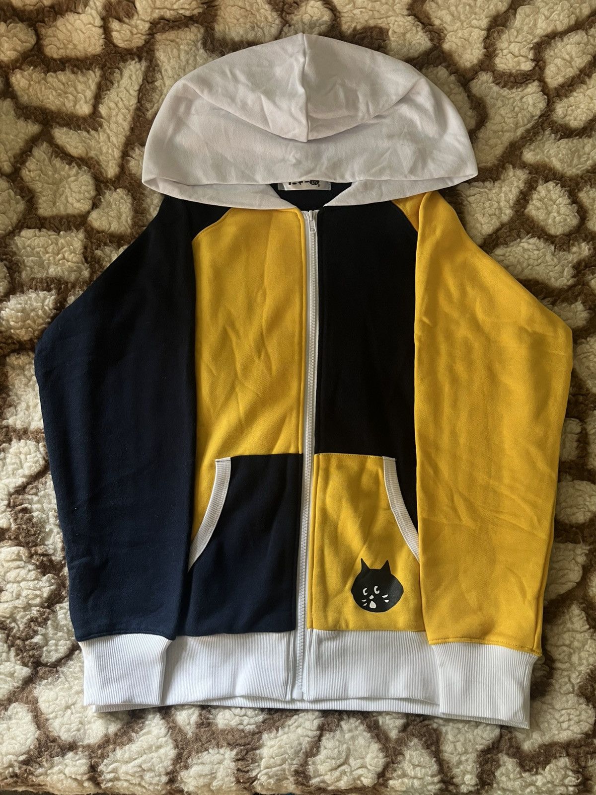 Issey Miyake × Ne-Net Ne-Net Cat Pocket Zip Up Sparkle Hoodie