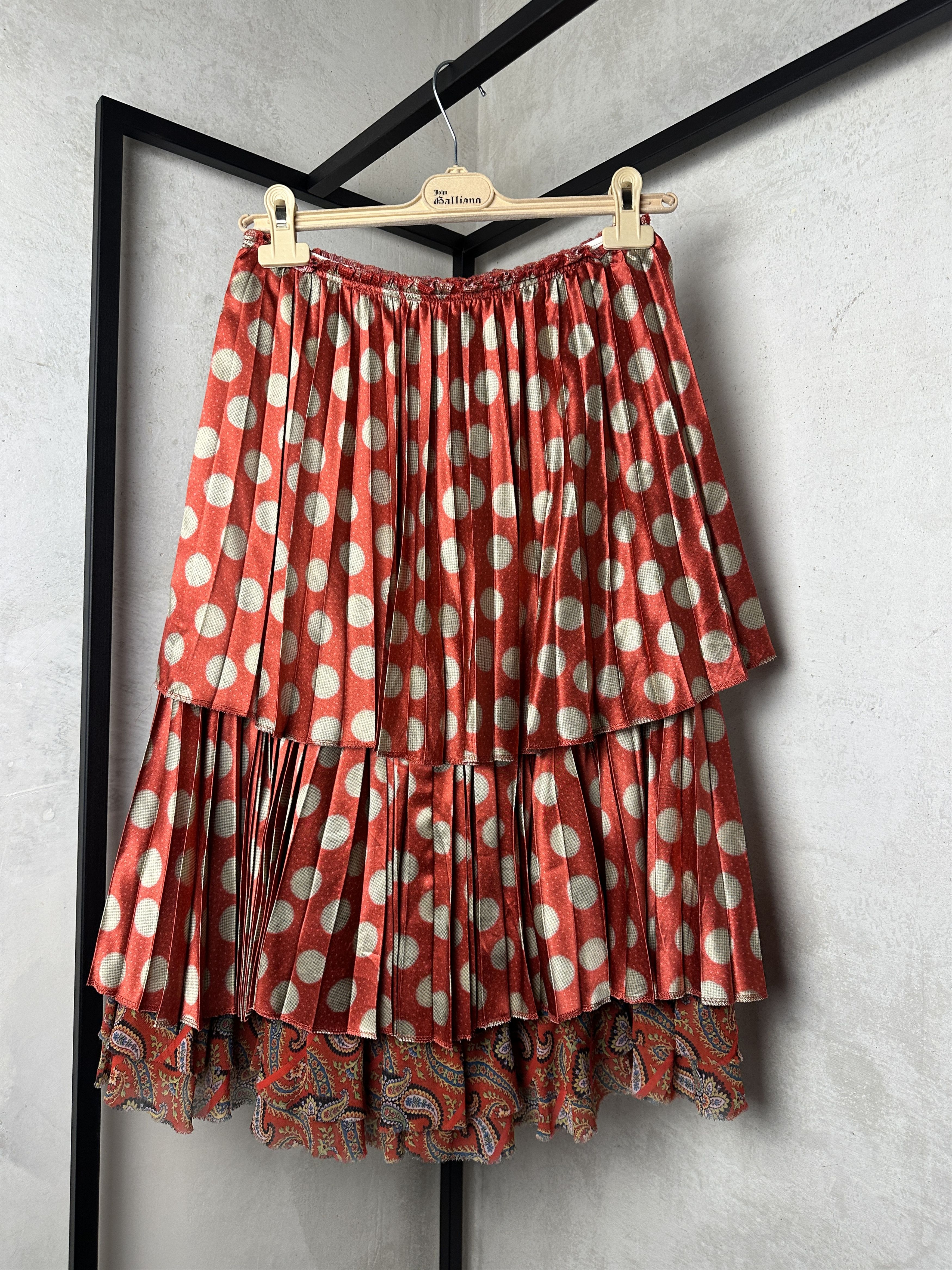 Comme des Garcons Comme des Garcons Paisley Layered Dot Skirt Size 27" / US 4 / IT 40 - 1 Thumbnail