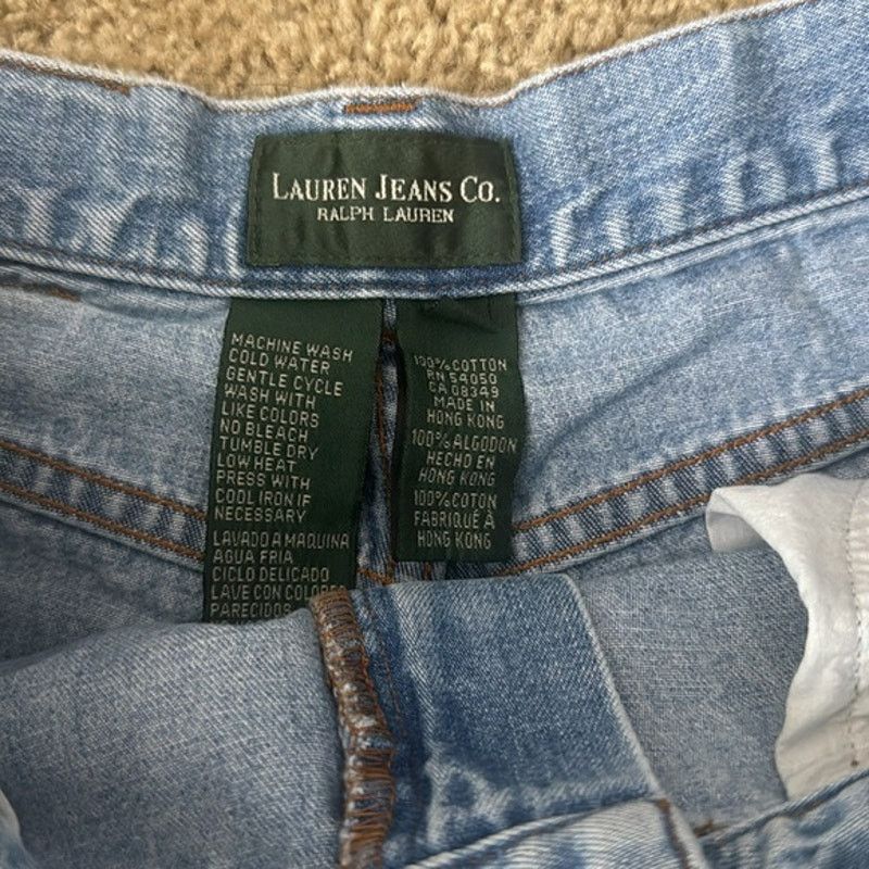 Lauren Ralph Lauren Lauren Ralph Lauren Blue Denim Shorts Womens 8 Relaxed Fit Size 30" / US 8 / IT 44 - 3 Thumbnail