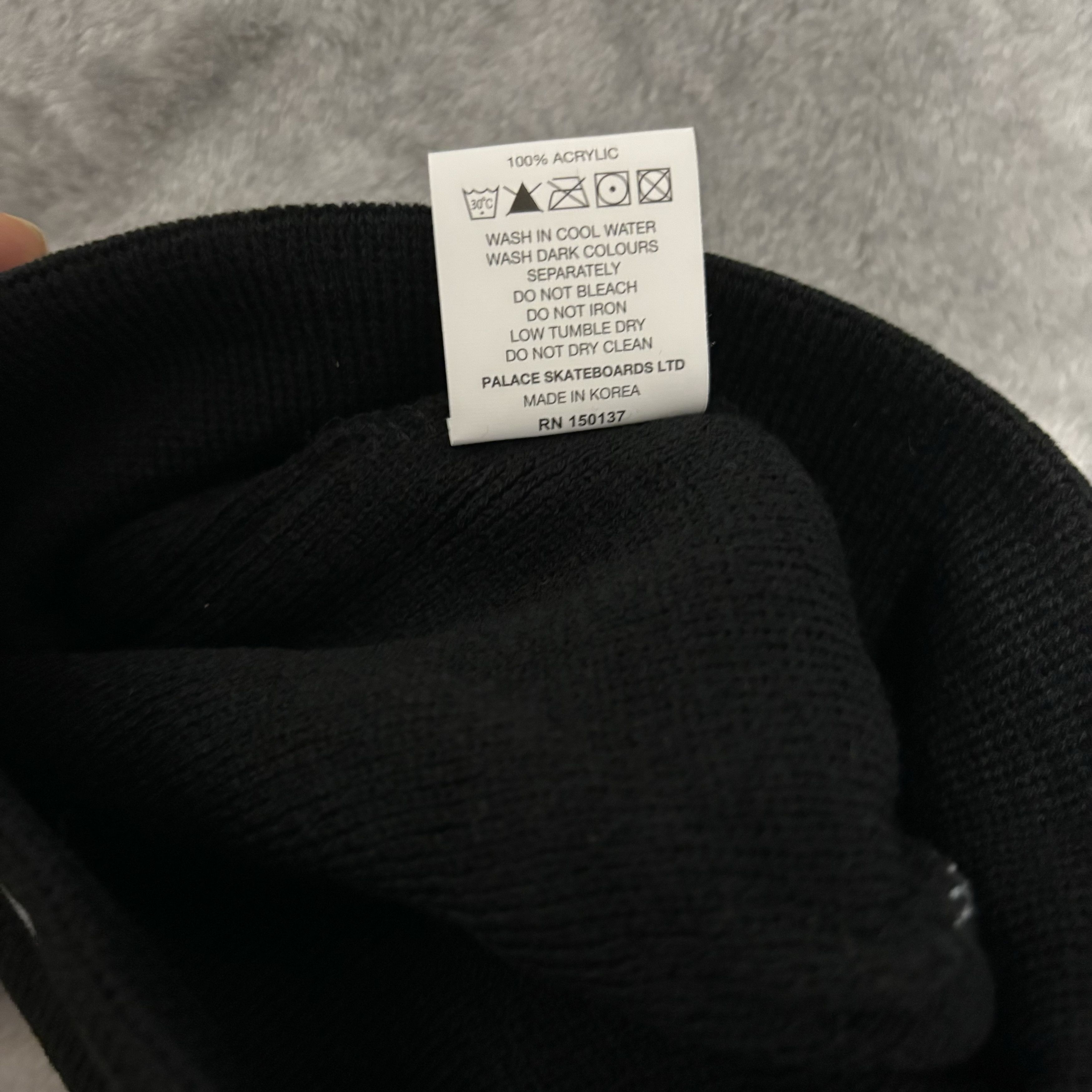 Palace Palace Pro Nein Cuff Beanie - 23FW Size ONE SIZE - 5 Thumbnail
