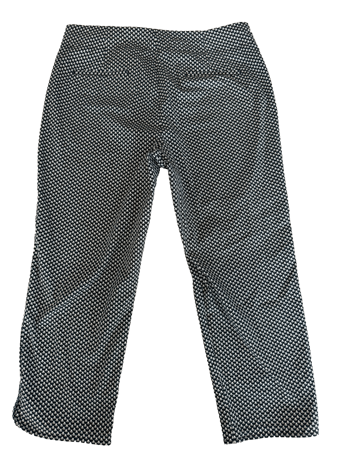 Talbots Talbots Womens 8P Sailboat Capri Pants Navy White Nautical Size 30" / US 8 / IT 44 - 3 Thumbnail