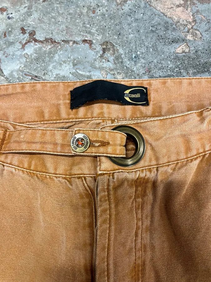 Designer × Just Cavalli × Vintage AW2005 Cavalli Large Relaxed Faded Orange Pants Size US 34 / EU 50 - 7 Thumbnail