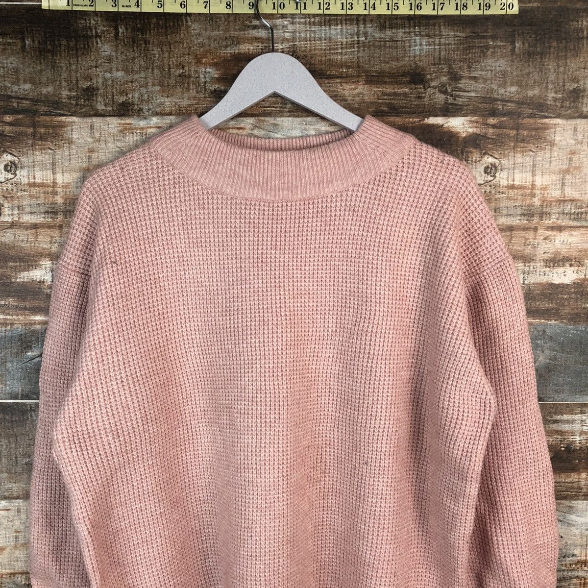 Homespun Knitwear × Japanese Brand Persodea Pink vintage Knitwear #A2261 Size XL / US 12-14 / IT 48-50 - 5 Thumbnail