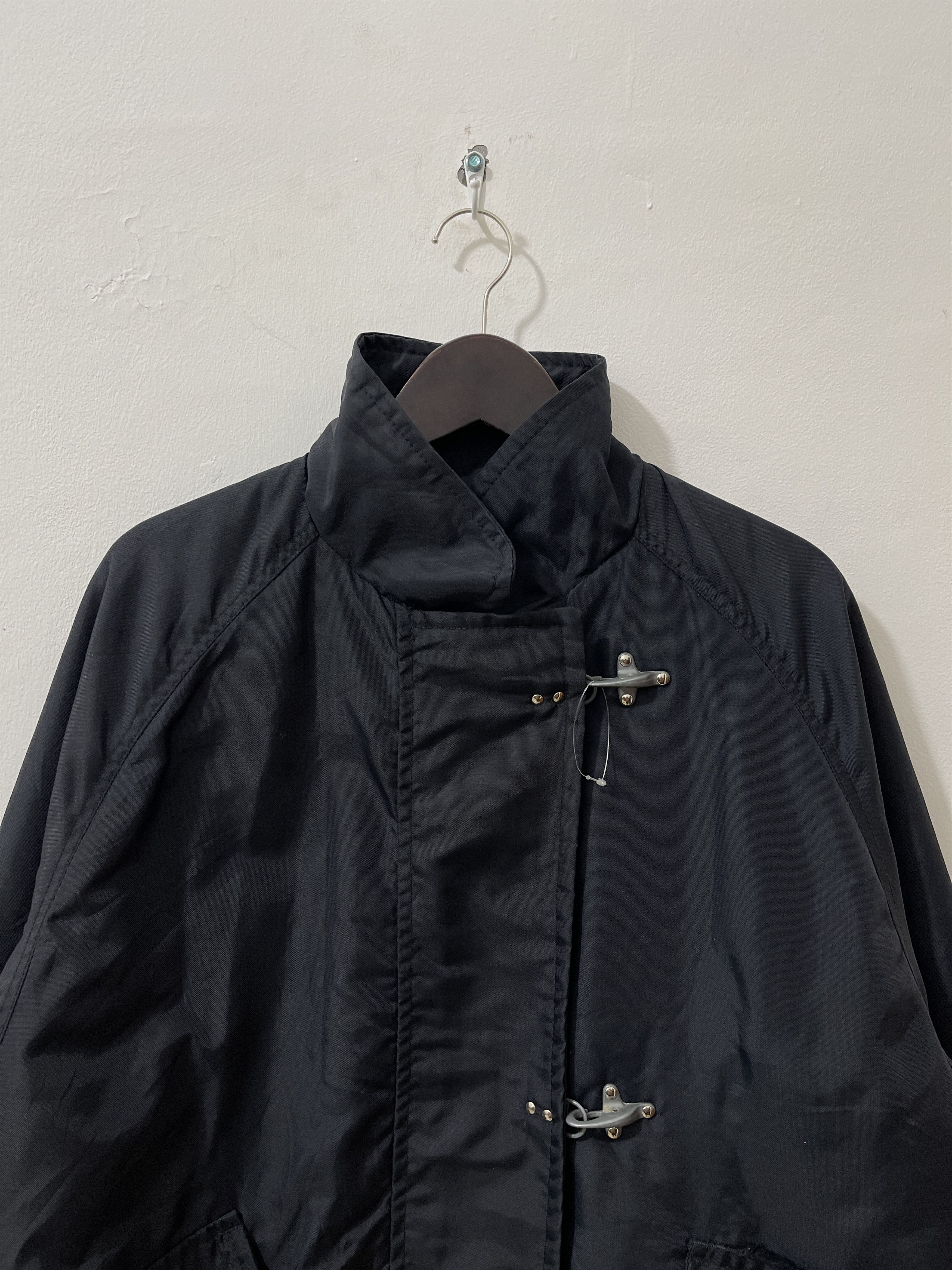 Japanese Brand 2000s Vimalu Japan Archive Fireman Clasp Black Jacket Size US XL / EU 56 / 4 - 3 Thumbnail