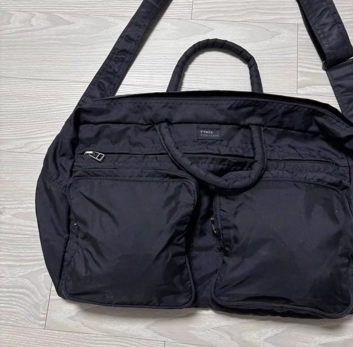 Yohji Yamamoto Yohji Yamamoto Big Pocket Crossbody Bag 30x49 Size ONE SIZE - 2 Thumbnail