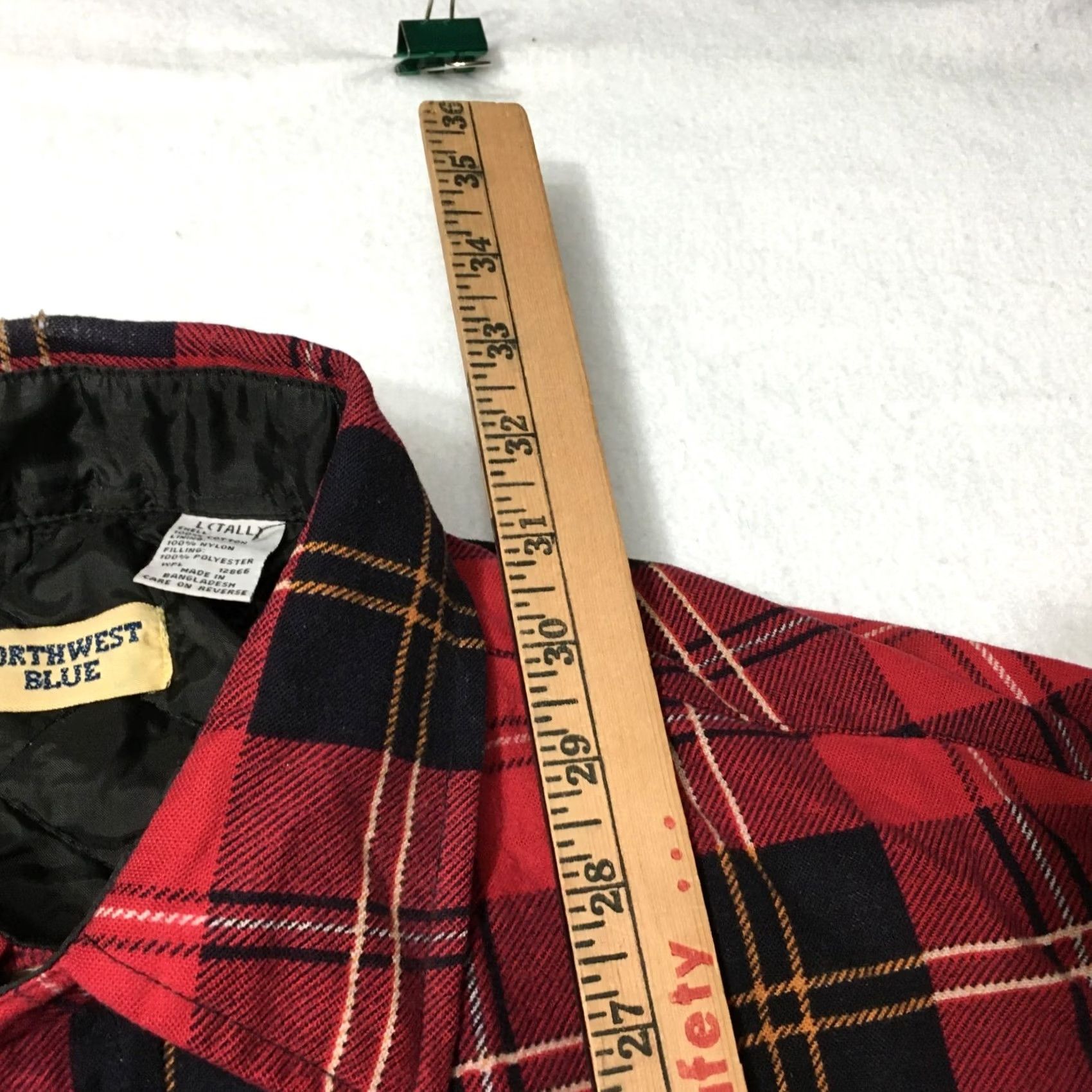 Vintage VINTAGE Northwest Blue Territory Quilt Lined Flannel Shirt 2XL Red Plaid Button-Up Men's Winter Fall 90s Theme Womens Mens Boys Girls Size US XXL / EU 58 / 5 - 6 Thumbnail