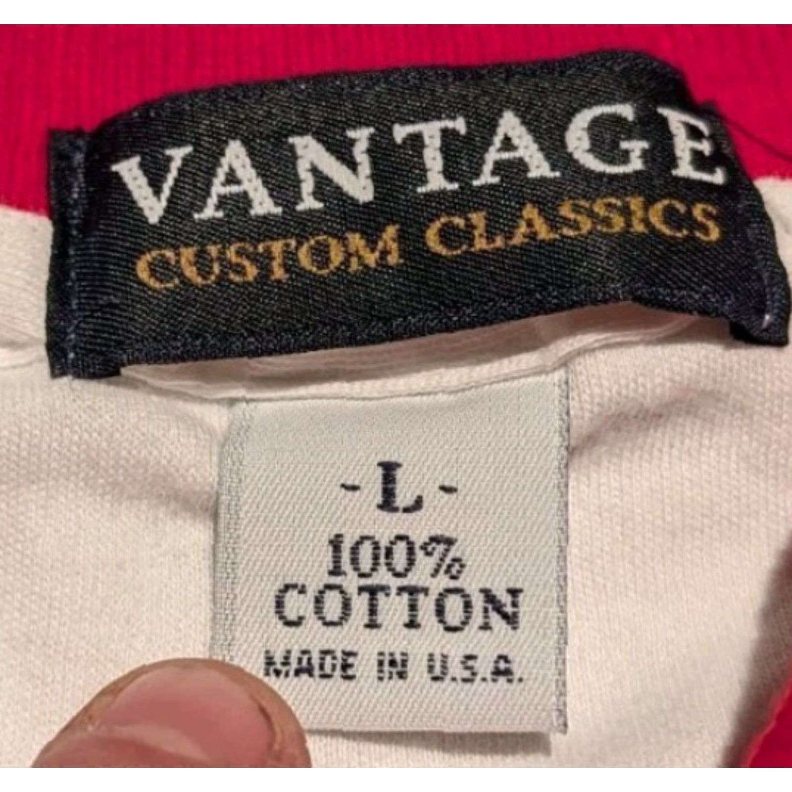 Vintage VINTAGE Keebler Elf Polo Shirt Mens L White 100% Cotton Short Sleeve Casual Golf Preppy USA Made - Vantage Custom Classics Size US L / EU 52-54 / 3 - 3 Thumbnail