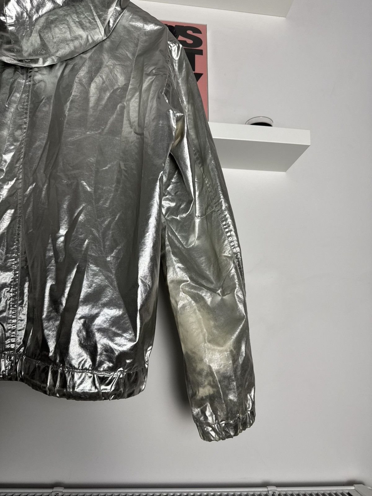 Givenchy Rare Givenchy Silver Parka Jacket Designer Hype streetwear Size US L / EU 52-54 / 3 - 4 Thumbnail