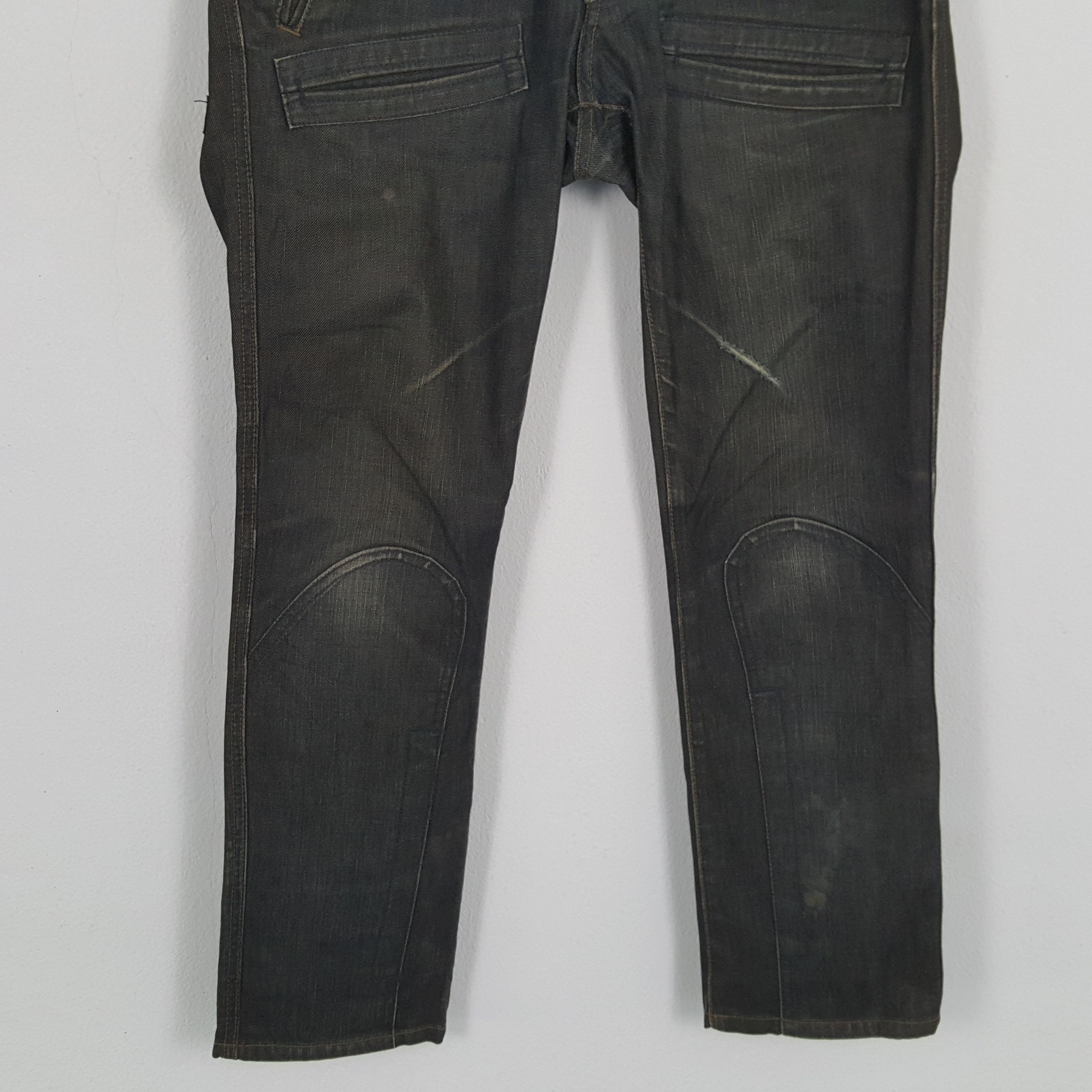 G-Star × Vintage G-STAR RAW Rare Design Fashion Style Jeans Size US 32 / EU 48 - 3 Thumbnail
