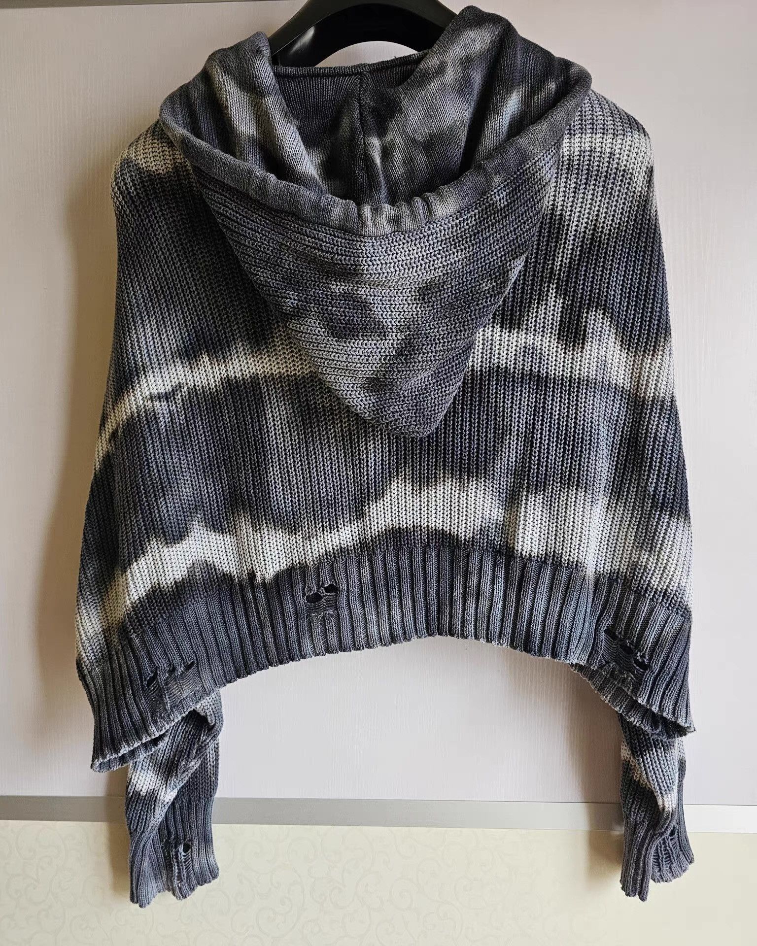 Amiri AMIRI Women's Hooded Knit Sweater Size M / US 6-8 / IT 42-44 - 2 Thumbnail