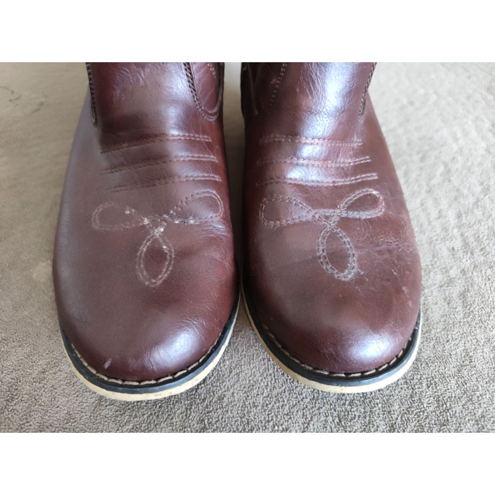 Vintage VINTAGE Wild Eddie Moran Chelsea Ankle Boots Women's Jackie Brown 8.5 Zipper Boots Female Size 8.5 Brown Size US 8.5 / IT 38.5 - 7 Thumbnail