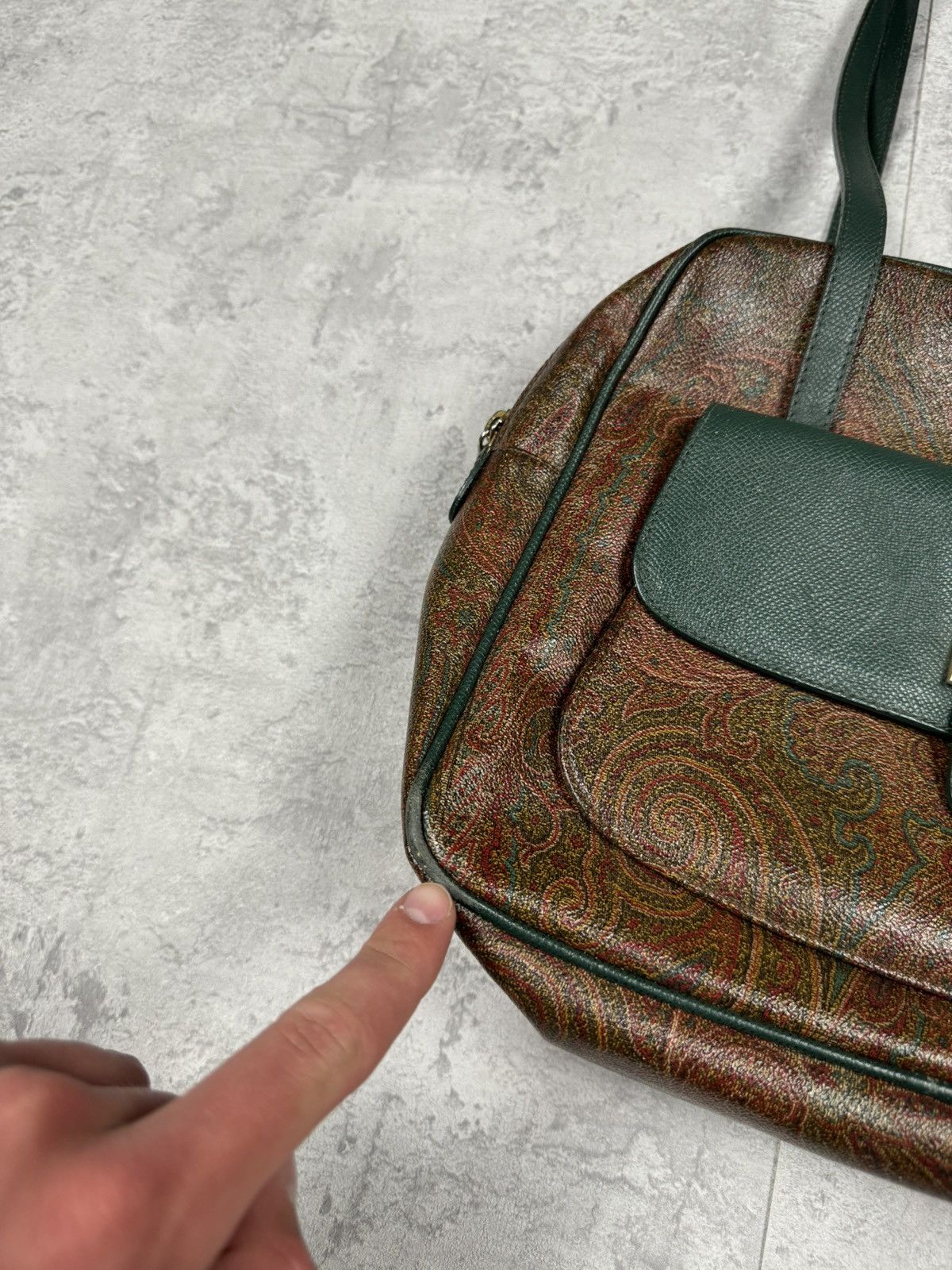 Etro Vintage ETRO Patterned Shoulder Bag Size ONE SIZE - 14 Thumbnail
