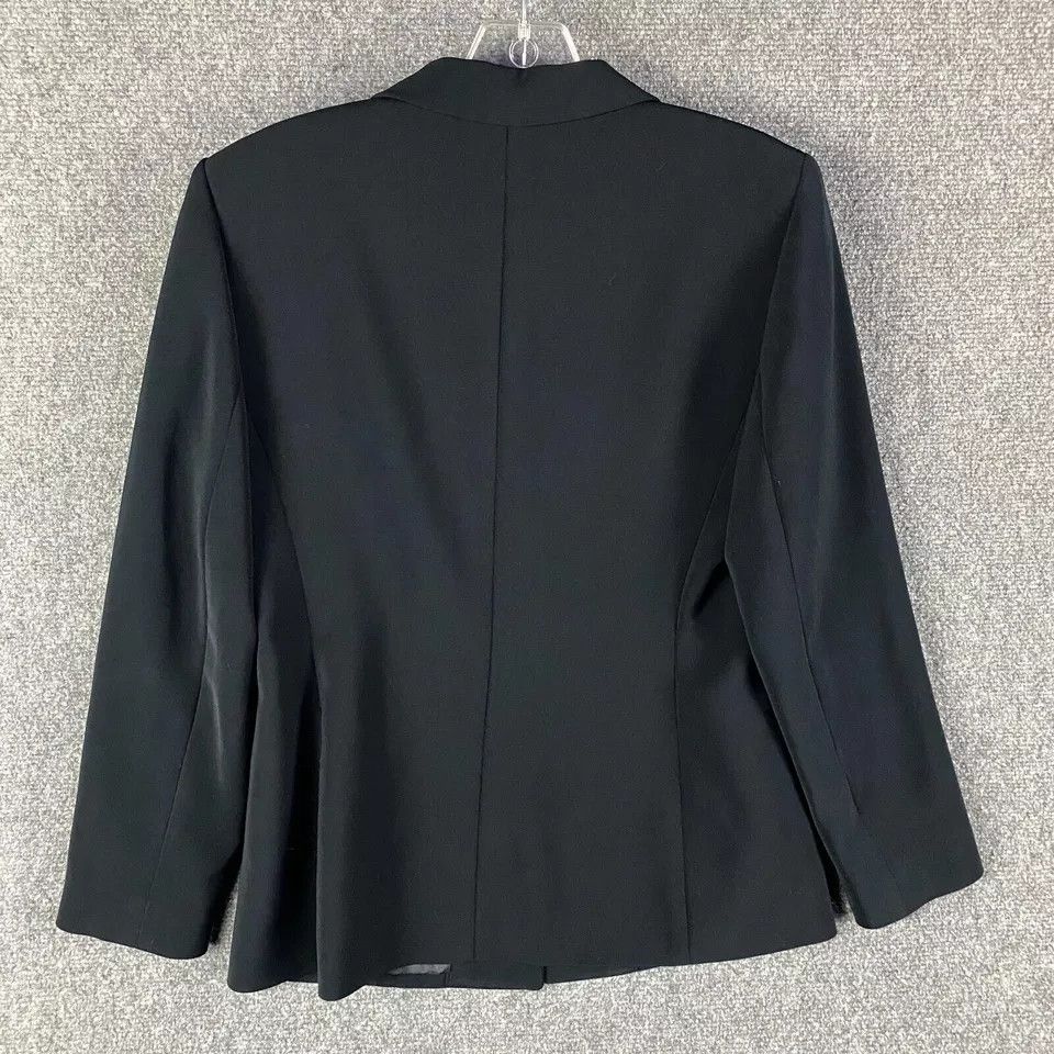 Other Le Suit Blazer Women's 6P Black Petite Jacket 3 Buttons Size M / US 6-8 / IT 42-44 - 8 Thumbnail