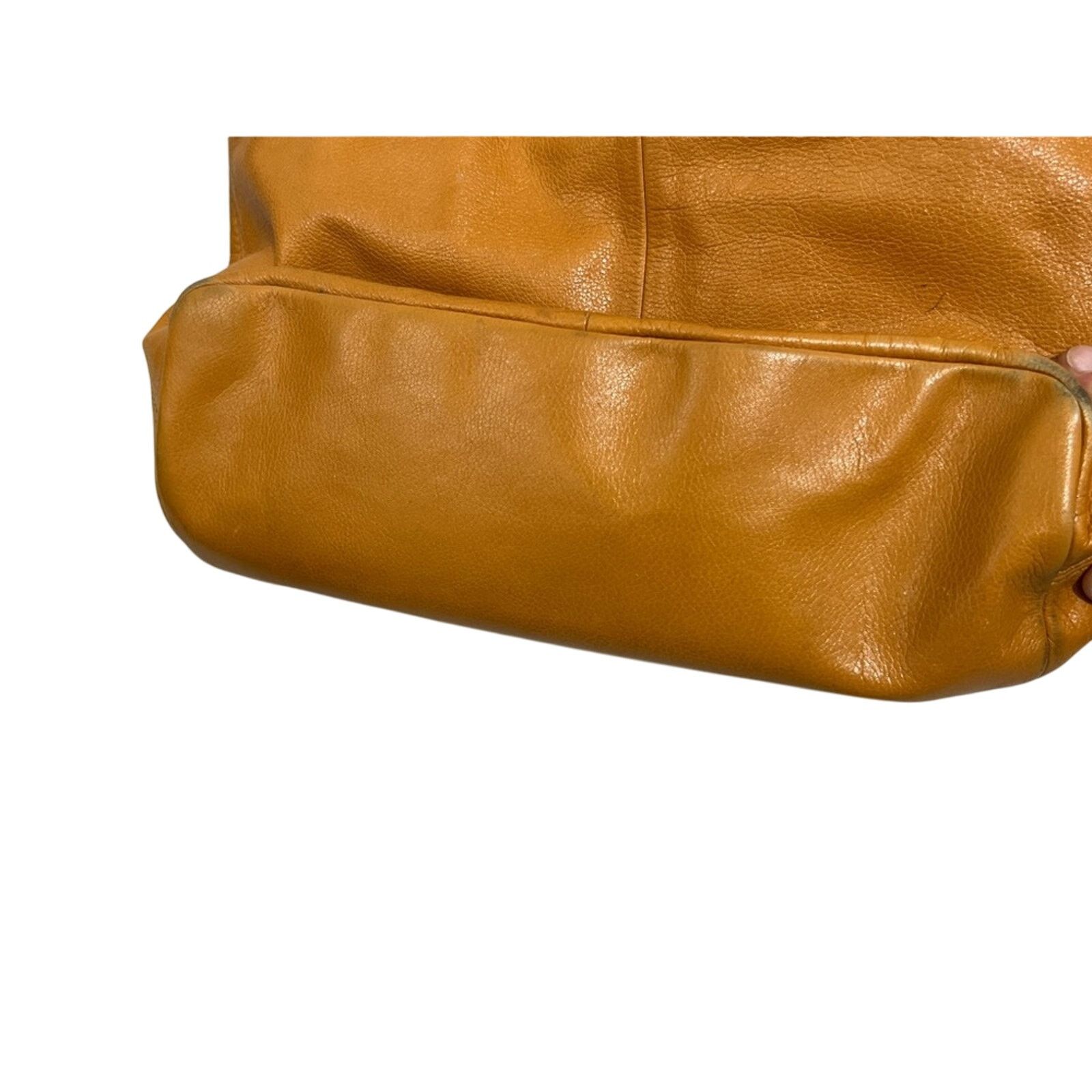 Coach Coach Madison Chain Tote K1294-20466 Tan Camel Leather Size ONE SIZE - 5 Thumbnail