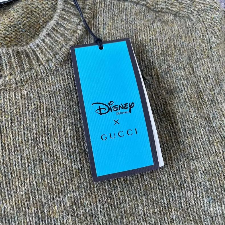 Gucci Gucci Big Destruction Small Logo Knitted Sweater 2502-Nexta Size US S / EU 44-46 / 1 - 7 Thumbnail