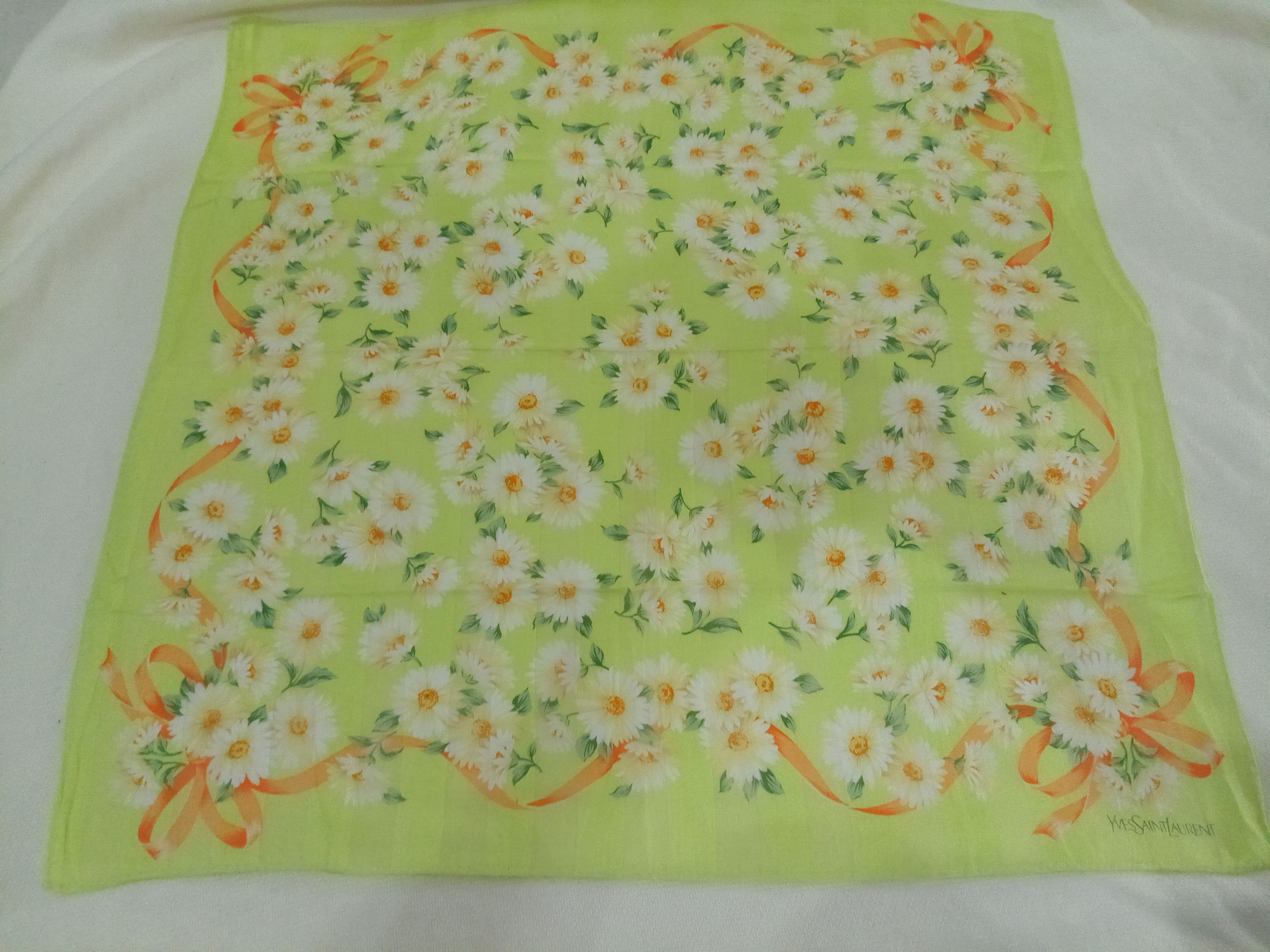 Ysl Yves Saint Laurent handkerchief bandana