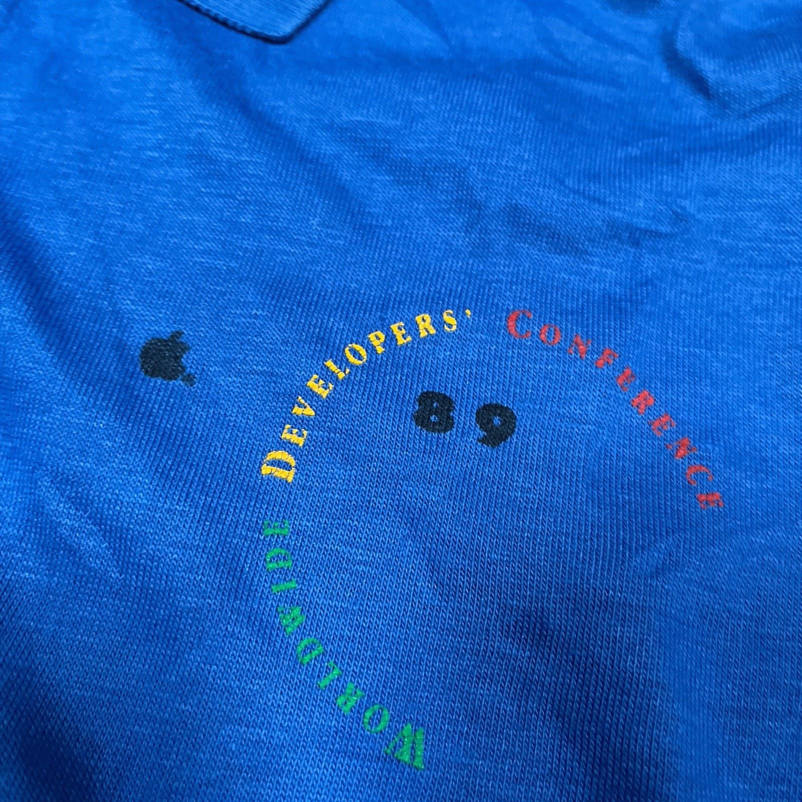 Apple VTG Apple WWDC Developers Conference 1989 Polo Shirt DevCon Size US M / EU 48-50 / 2 - 4 Thumbnail