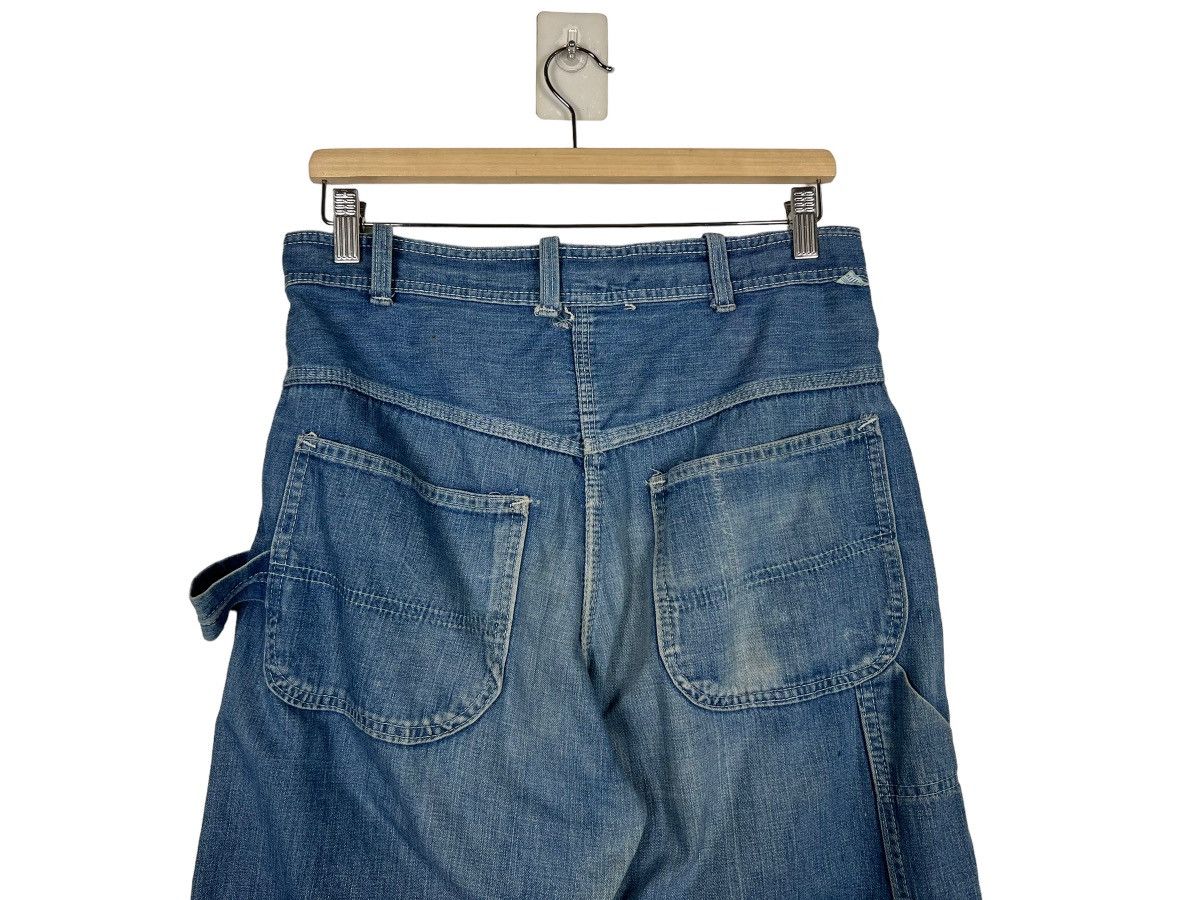 Nepenthes 🔥 CARPANTER DUNGAREES PANT MADE IN USA Size US 32 / EU 48 - 7 Thumbnail