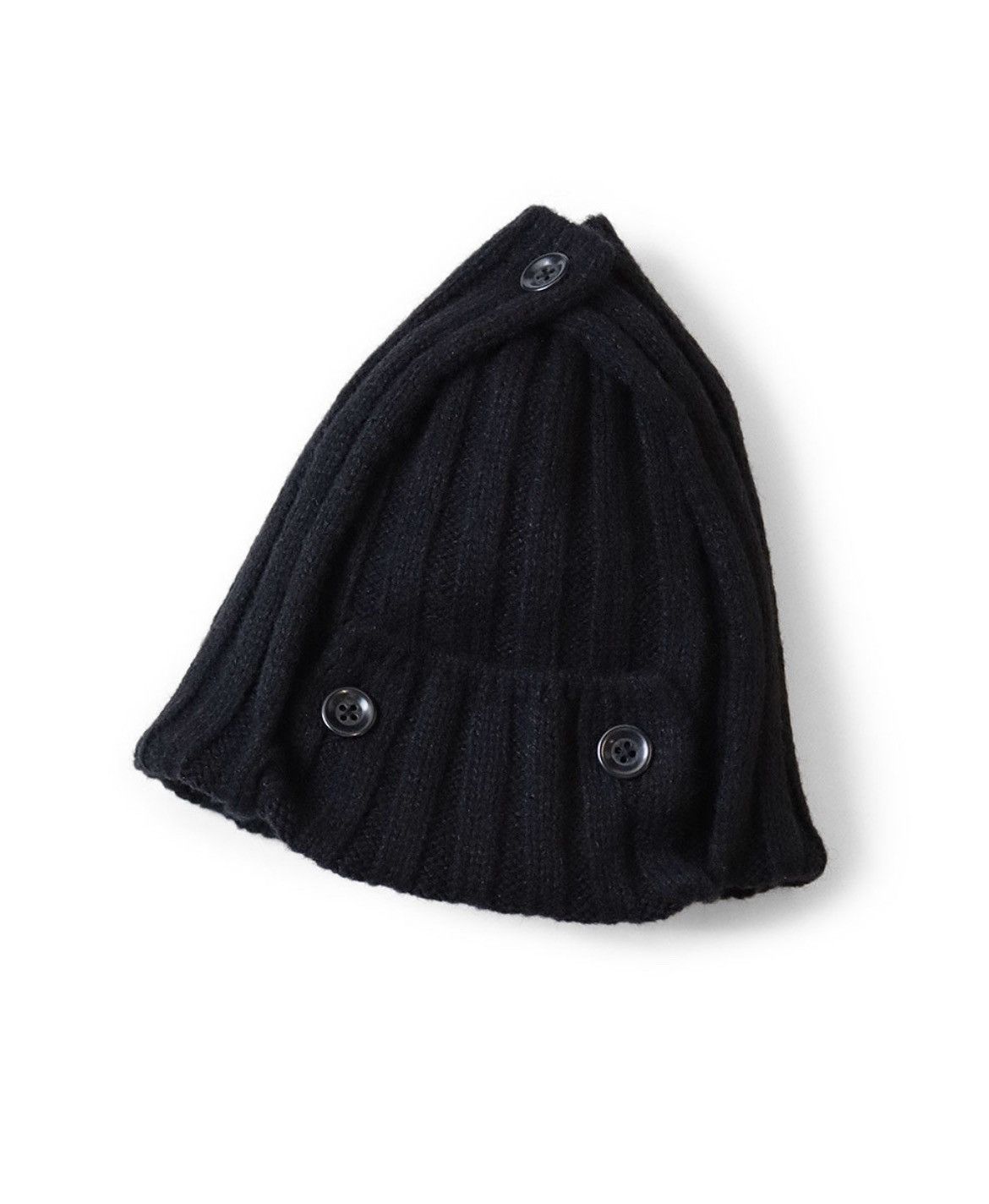 Kapital Kapital 5G wool 3x3 rib hunting knit cap 3way Size ONE SIZE - 1 Thumbnail