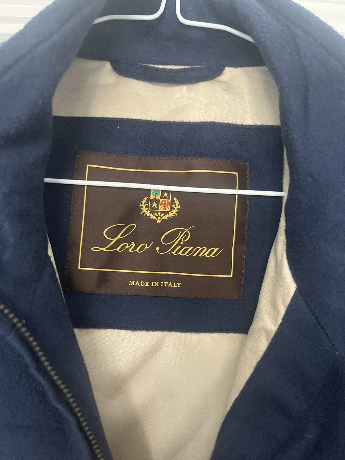 Loro Piana Loro Piana blue cashmere gilet size medium Size US M / EU 48-50 / 2 - 2 Thumbnail