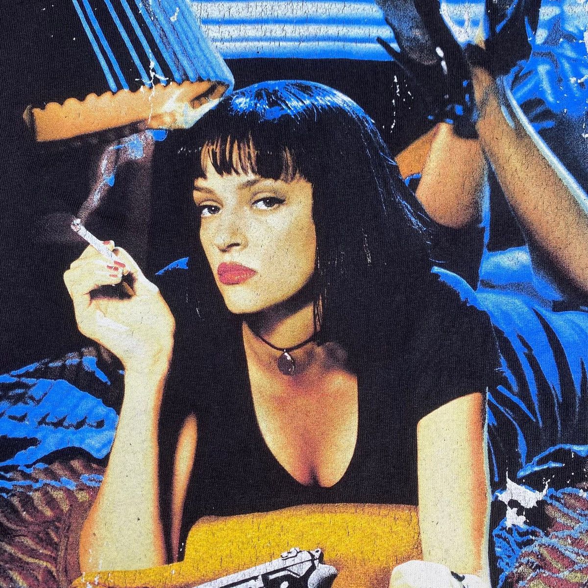 Vintage RARE ‼️ Pulp Fiction Size US L / EU 52-54 / 3 - 3 Thumbnail
