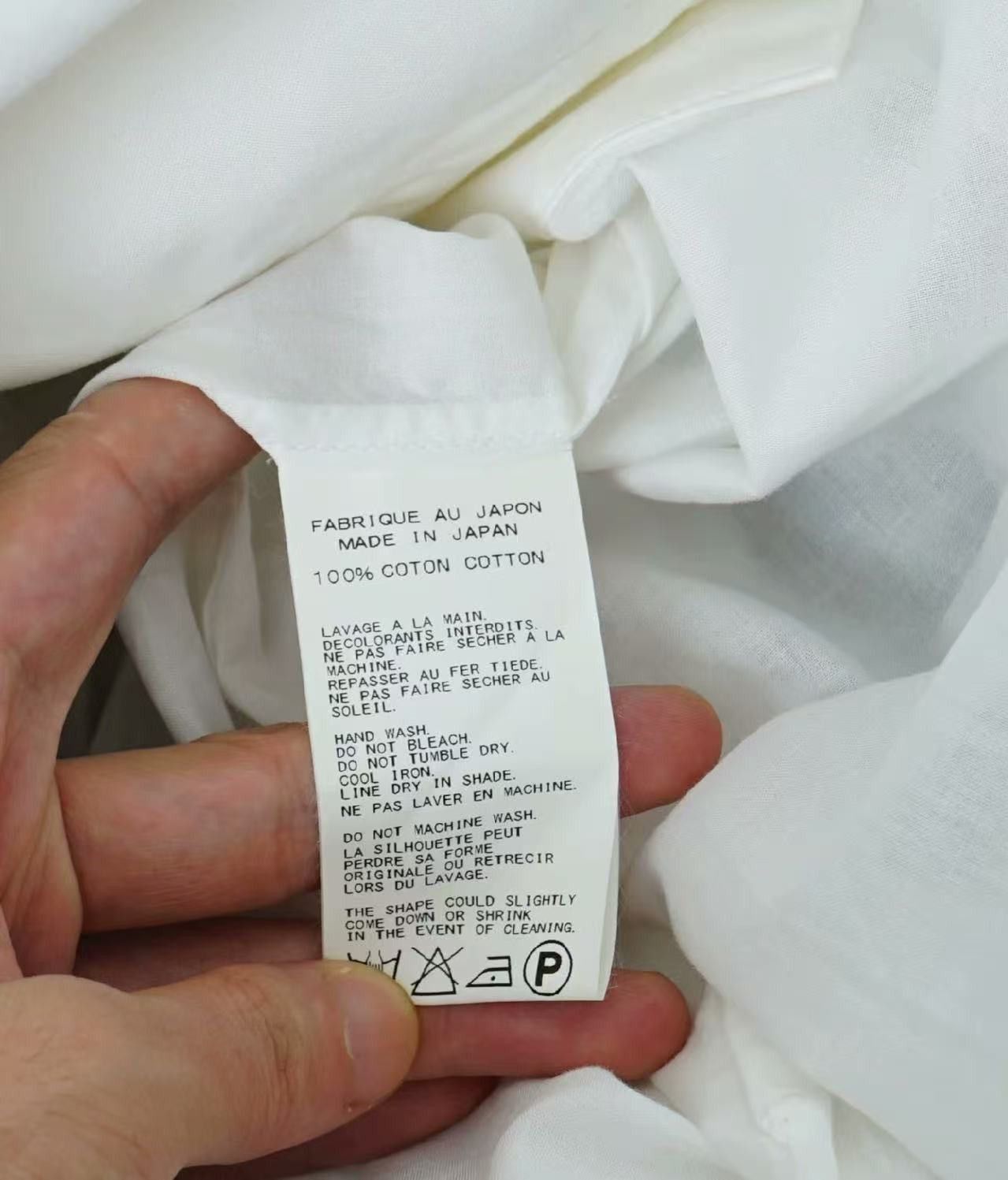 Yohji Yamamoto Yohji Yamamoto Yohji Yamamoto Short Sleeve Shirt Size US M / EU 48-50 / 2 - 7 Thumbnail