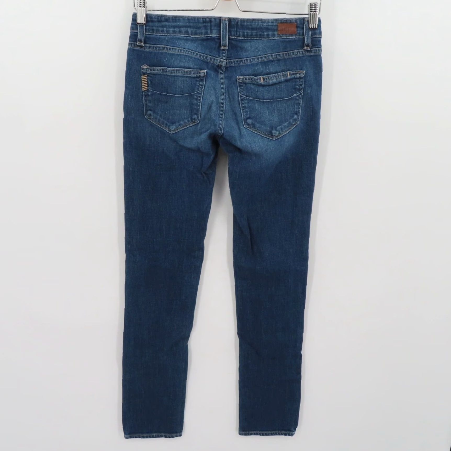 Paige Paige Womens Jeans 24 Jimmy Jimmy Skinny Distressed Medium Blue Denim Pants Size 42" / US 20 - 6 Thumbnail