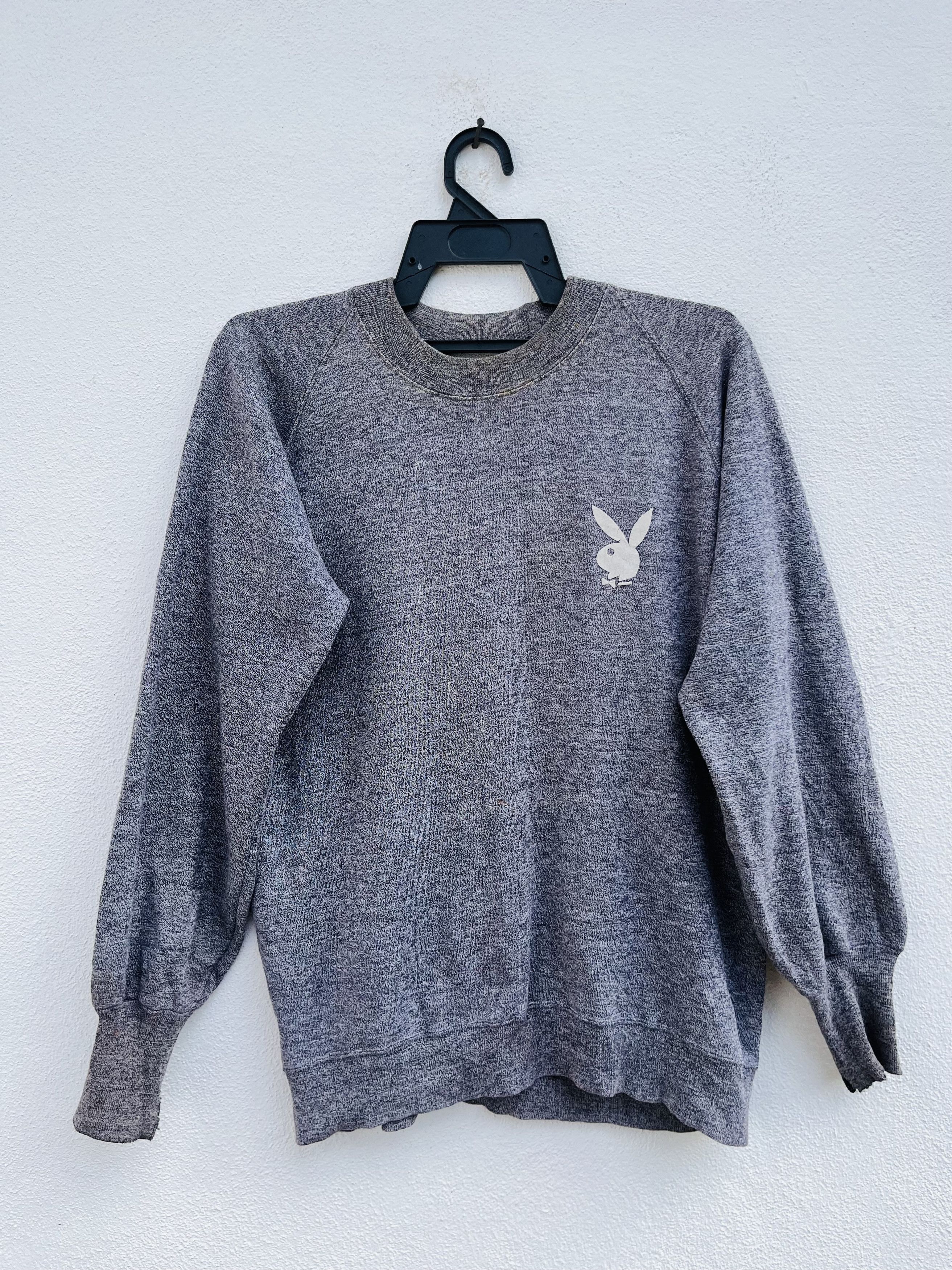 Playboy Vintage 80s Playboy Grey Streetwear Fashion Style Size US M / EU 48-50 / 2 - 1 Thumbnail