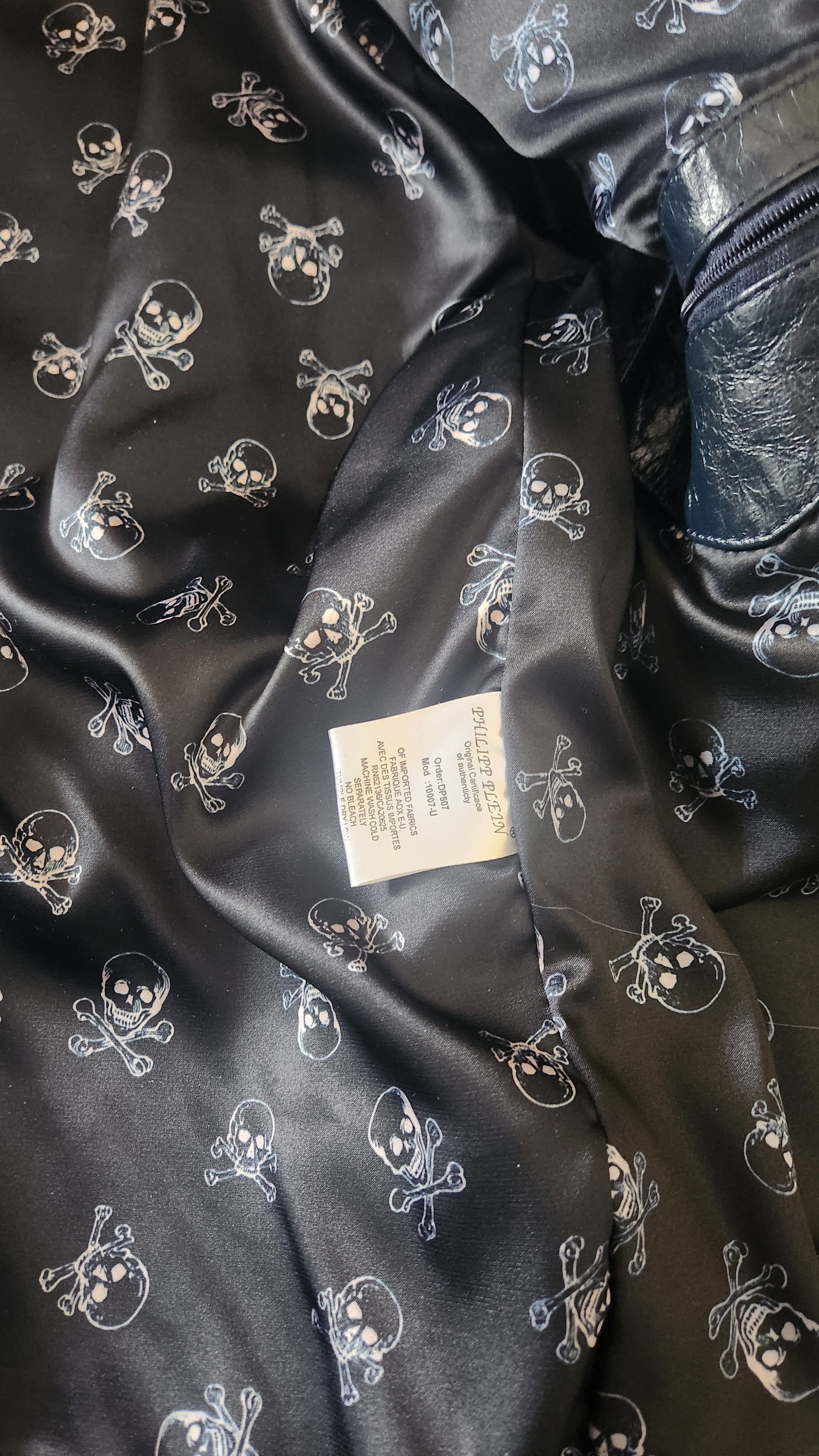 Philipp Plein Phillip Plein Leather Jacket Size US XL / EU 56 / 4 - 4 Thumbnail