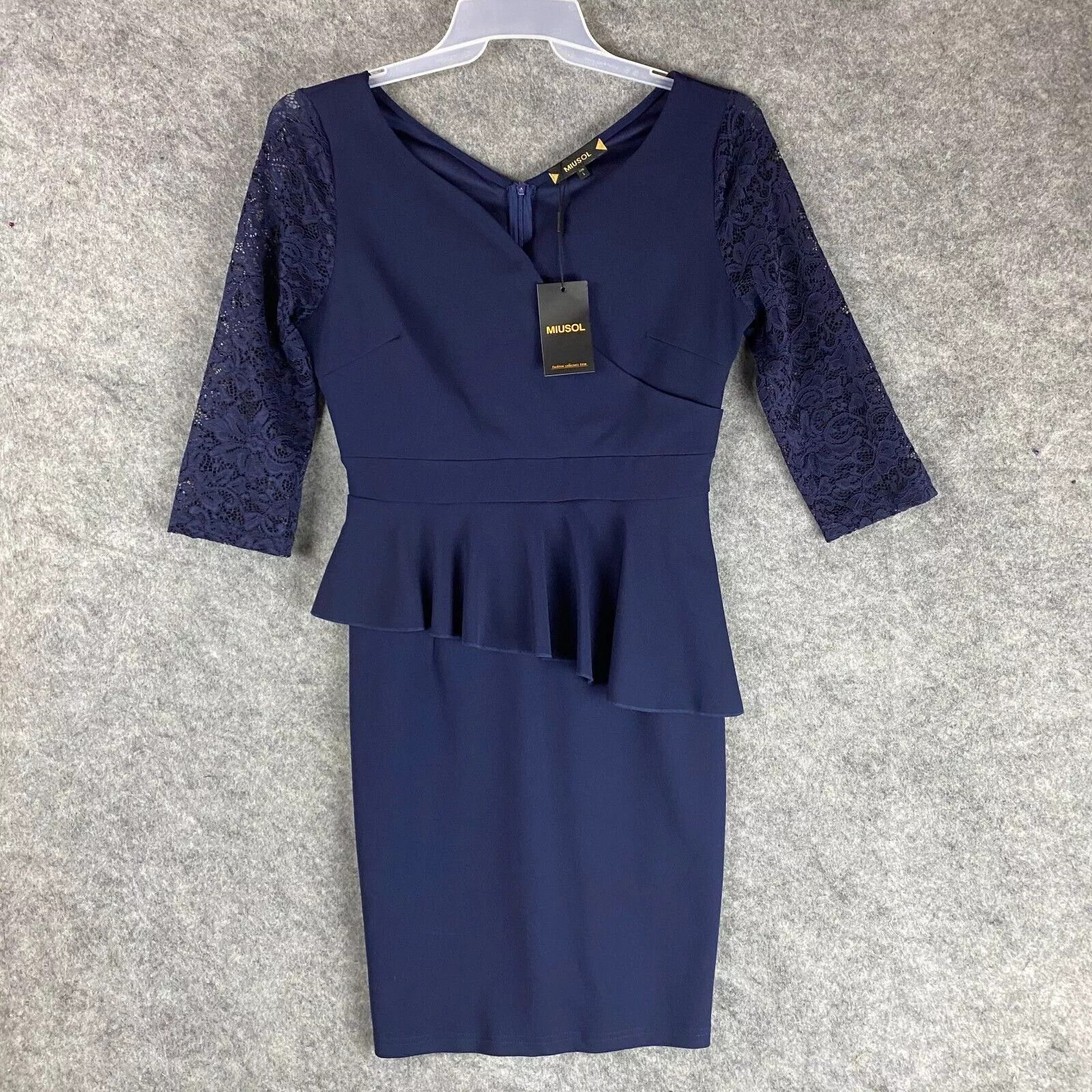 Other Miusol Dress Large Women's Blue Nylon Blend Adults NWD L Size L / US 10 / IT 46 - 1 Thumbnail