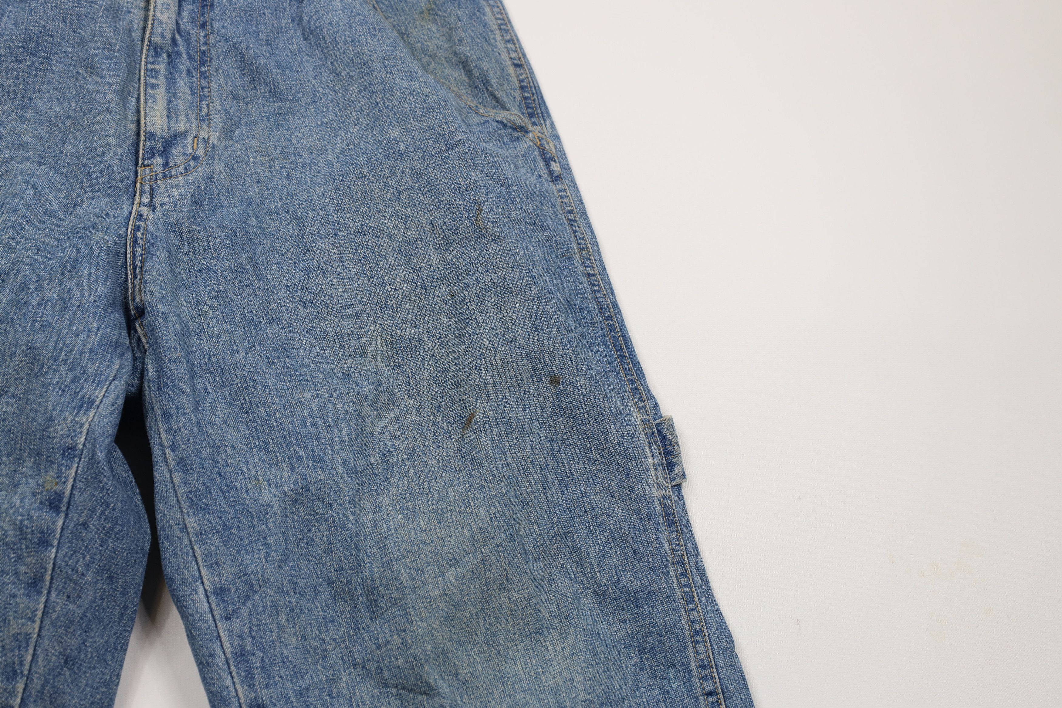 Vintage Vintage 90s Y2K Streetwear Baggy Fit Dungaree Denim Jeans Size US 30 / EU 46 - 6 Thumbnail