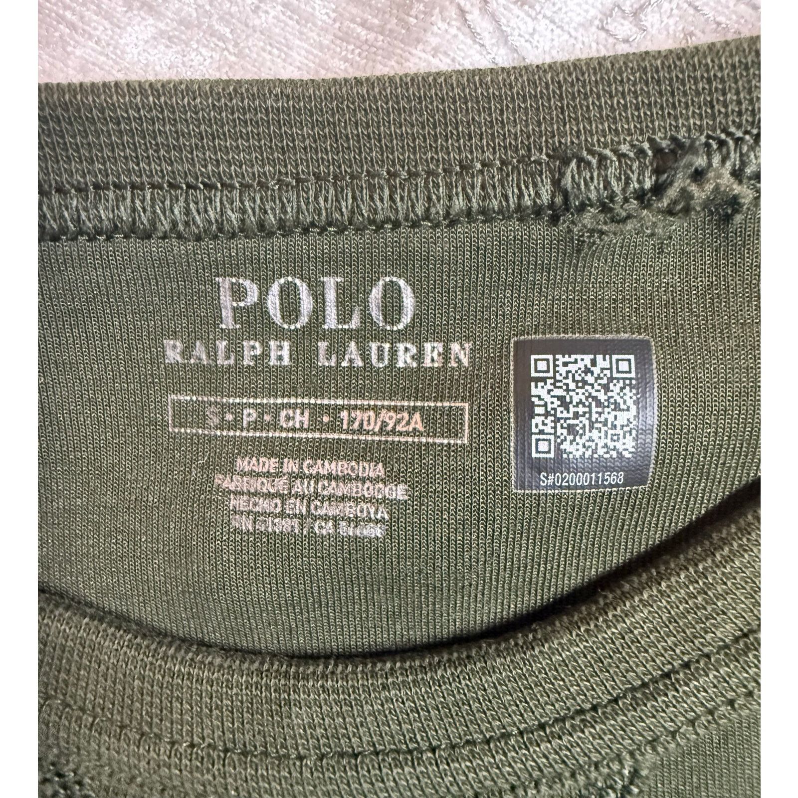 Ralph Lauren Polo Ralph Lauren Double Knit Embossed Crewneck Sweatshirt Size US S / EU 44-46 / 1 - 5 Thumbnail