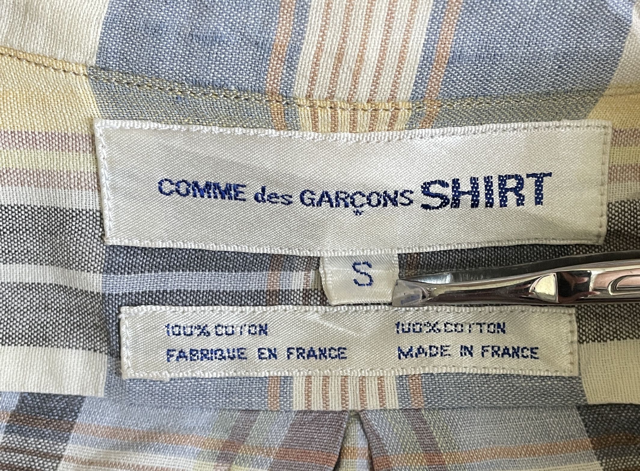 Comme des Garcons COMME des GARCONS Tartan Shirt Dry Clean Only Size US XXS / EU 40 - 5 Thumbnail