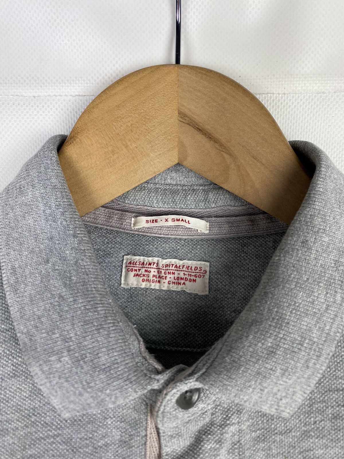 Allsaints × Japanese Brand Allsaints Sandringham SS Polo T Shirt Size Xs Size US XS / EU 42 / 0 - 7 Thumbnail