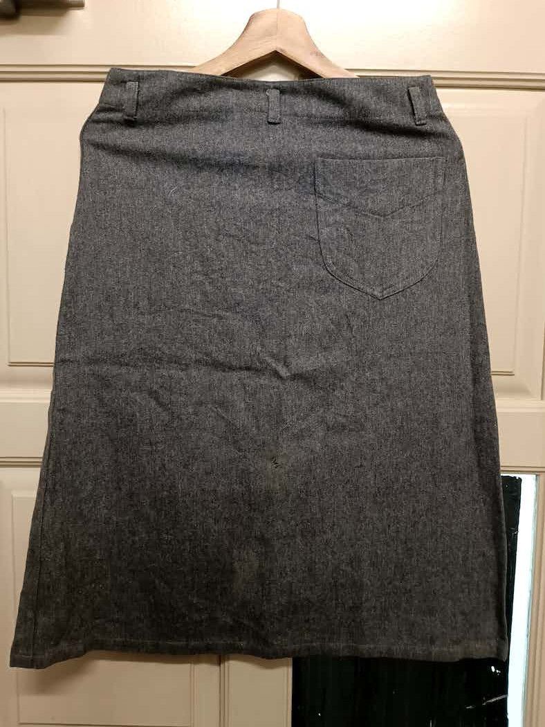 Y's vintage skirts yohji yamamoto workshop made in japan Size 29" - 2 Thumbnail