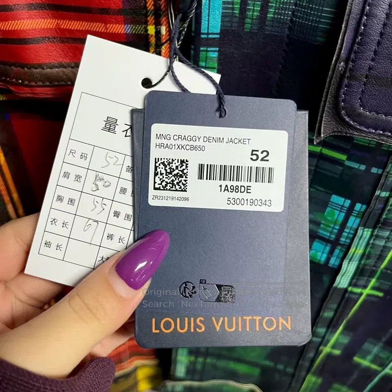Louis Vuitton Louis Vuitton Multicolor Full Print Lapel Leather Jacket Size US L / EU 52-54 / 3 - 4 Thumbnail