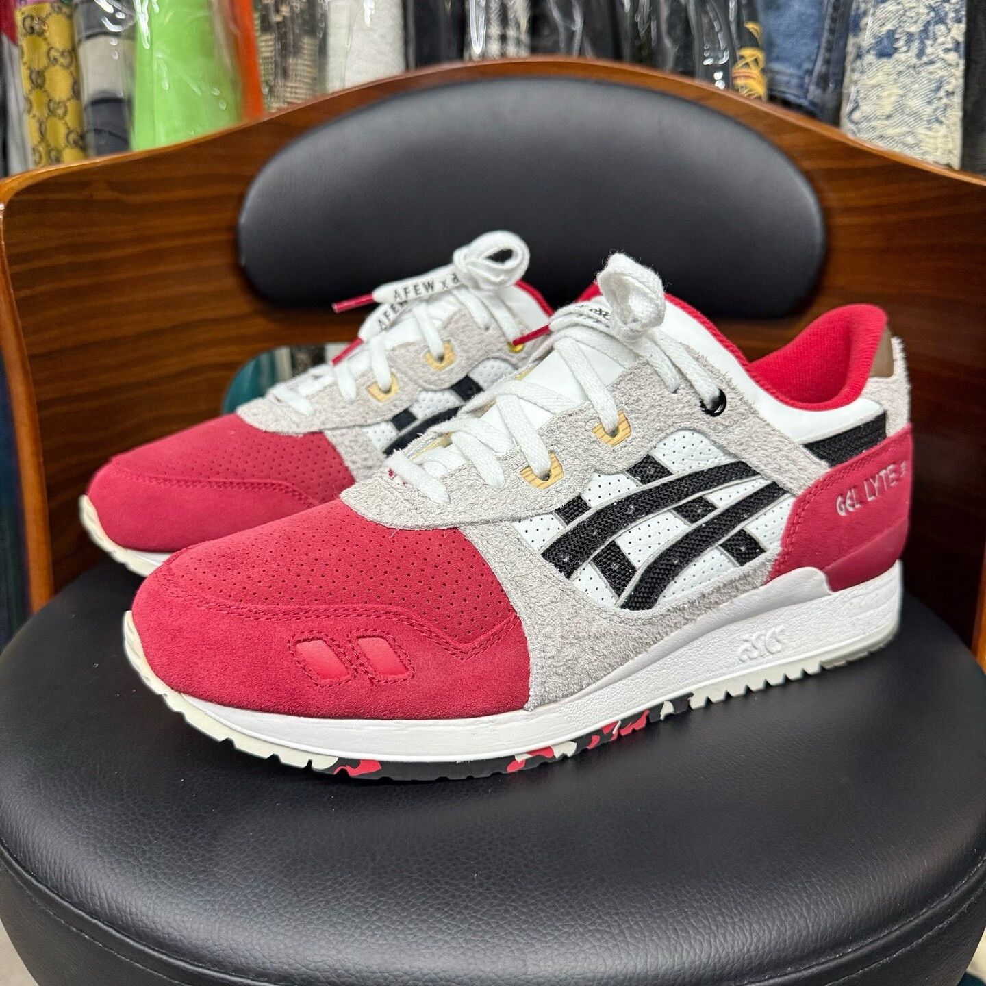 Asics Asics Collab Red Lowtop Sneakers 43 Men Size US 10 / EU 43 - 1 Thumbnail