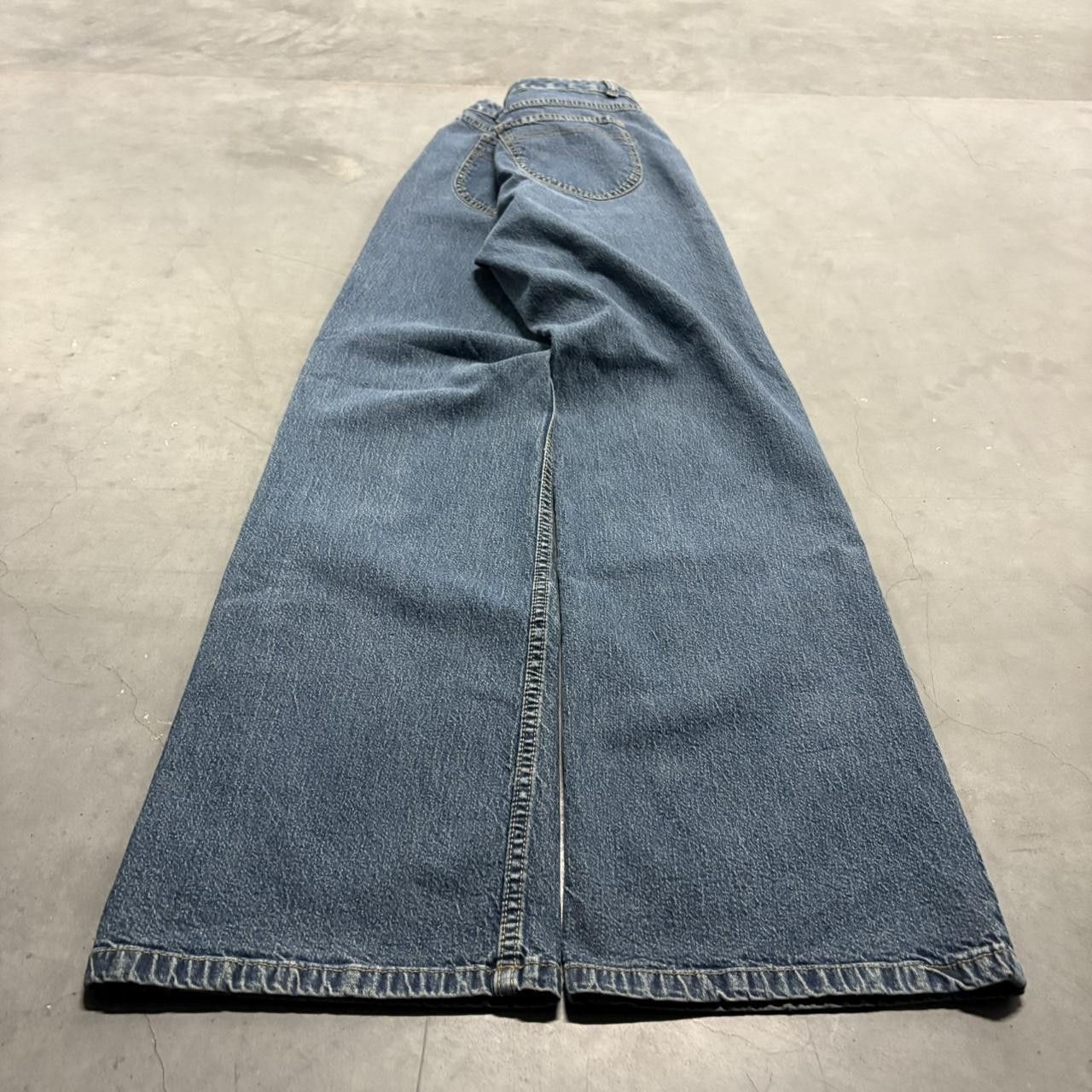 Vintage Crazy Vintage Y2K/2000s Baggy Dark Wash Streetwear Style Denim Jeans! Size US 32 / EU 48 - 4 Thumbnail