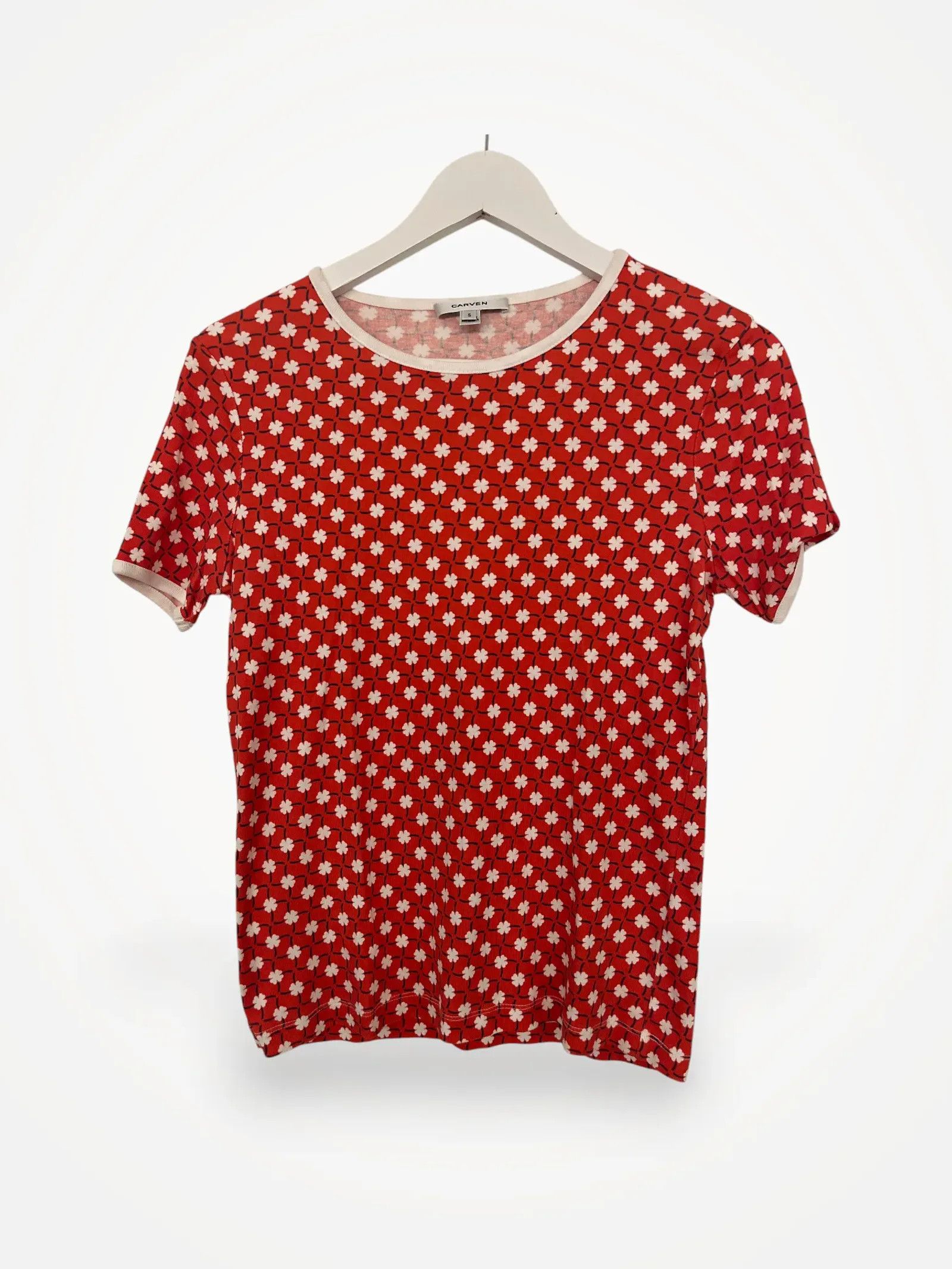 Carven Carven Short Sleeve T-shirt Size S / US 4 / IT 40 - 1 Thumbnail