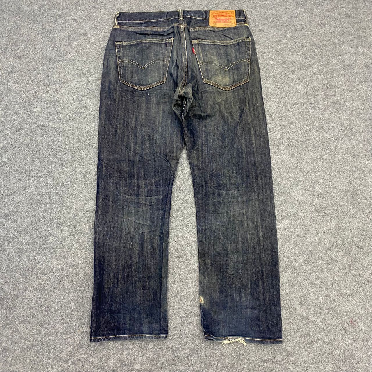 Japanese Brand Vintage Levis 505 Selvegde Redline Distressed Denim Size US 34 / EU 50 - 2 Thumbnail