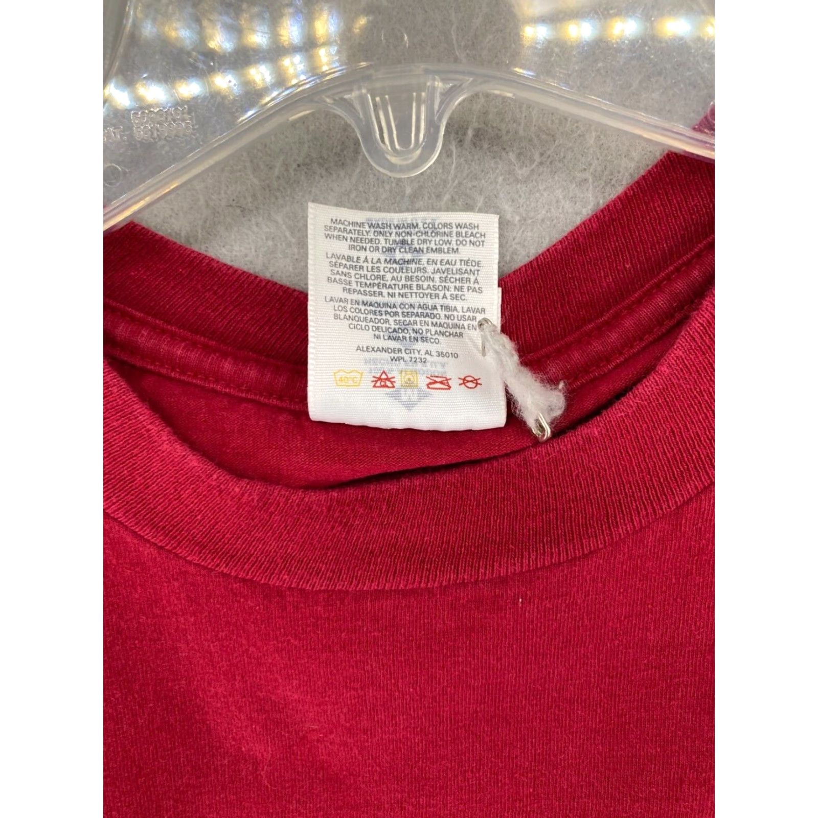 Izod VINTAGE IZOD TShirt Shirt Adult M Red USA Made Pocket 90s Mens Size US M / EU 48-50 / 2 - 7 Thumbnail