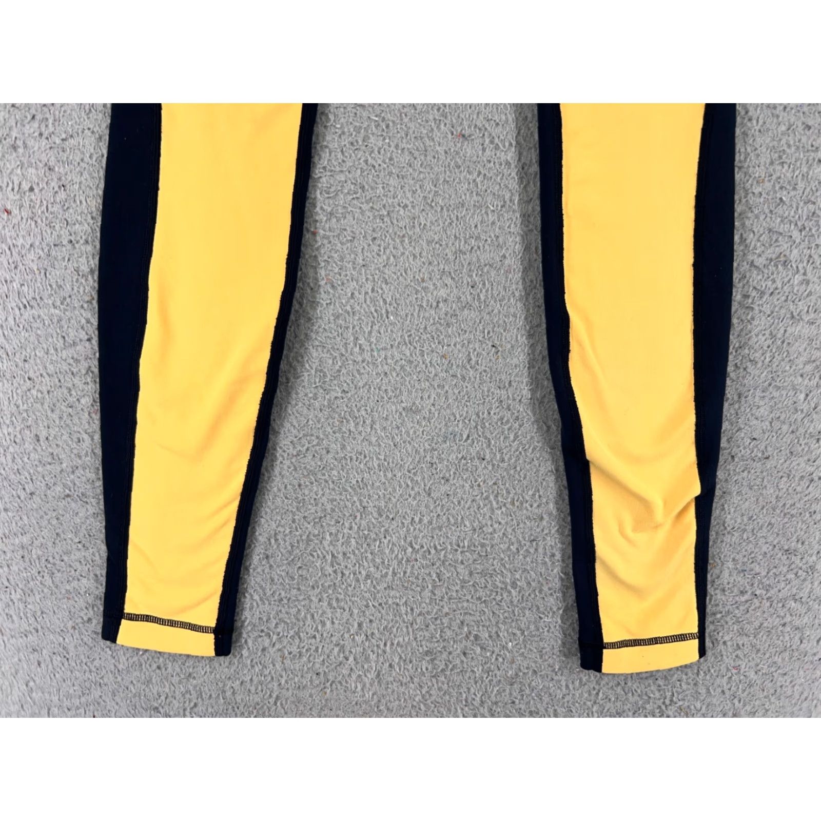 Lululemon Lululemon Wunder Under Pant Colorblock Yellow Blue Women's 4 Yoga Gym Straight Leg 30.5 in Inseam Pants Size 27" / US 4 / IT 40 - 2 Thumbnail