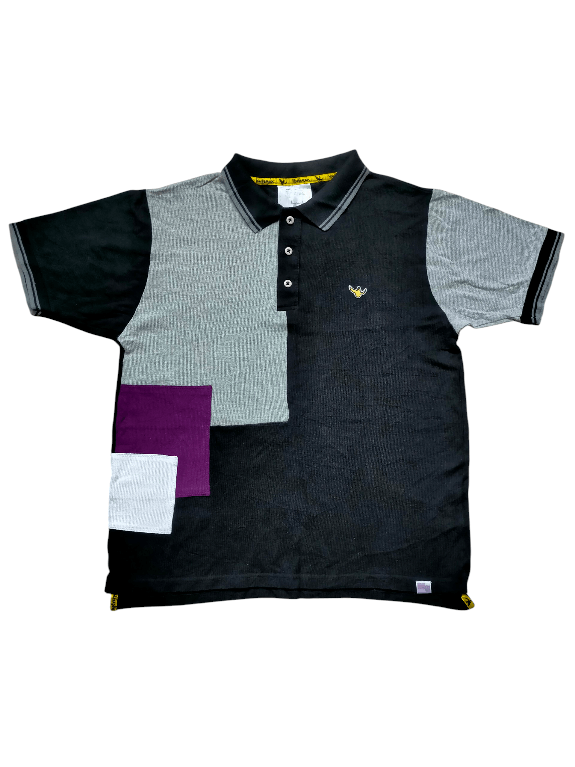 Hysteric Glamour Mark Gonzales Patchwork polo tee Size US L / EU 52-54 / 3 - 1 Thumbnail