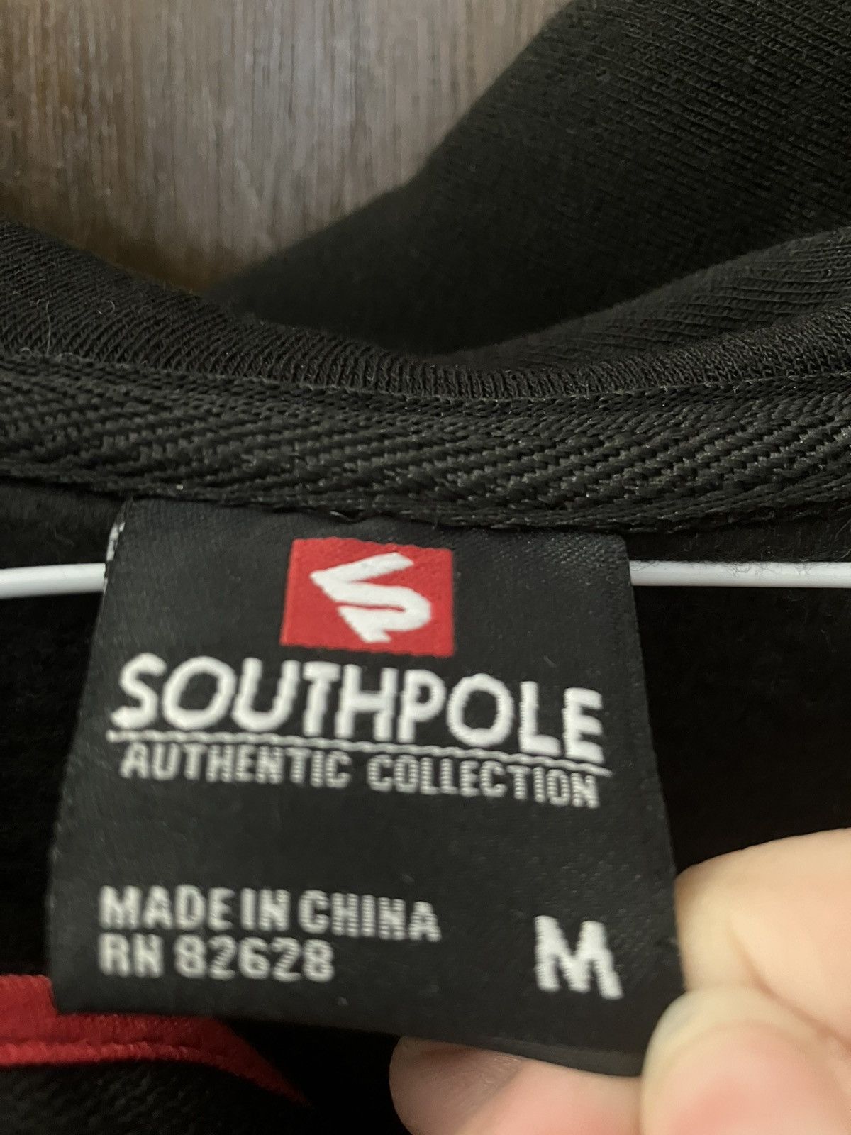 Southpole Southpole NWT Red Black Geometric Tactical Zip Hoodie M Size US M / EU 48-50 / 2 - 2 Thumbnail