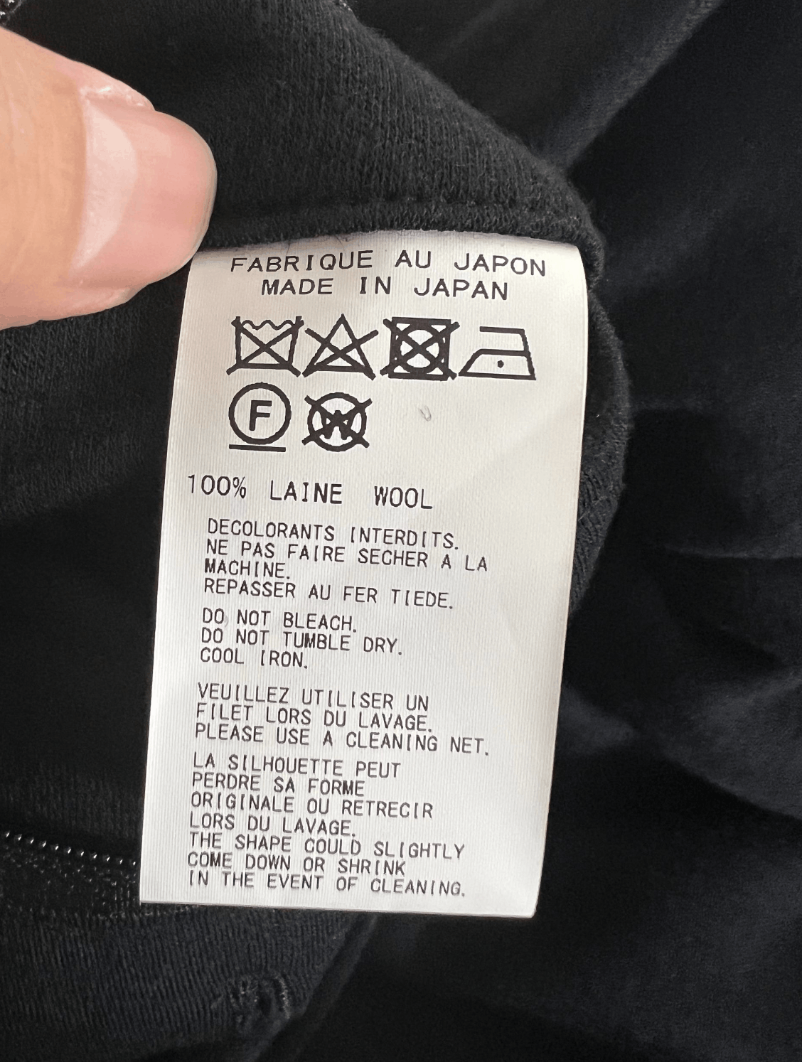 Yohji Yamamoto Yohji Yamamoto Pour Homme - WOOL SMOOTH SLEEVE CLAOK Size US S / EU 44-46 / 1 - 24 Thumbnail